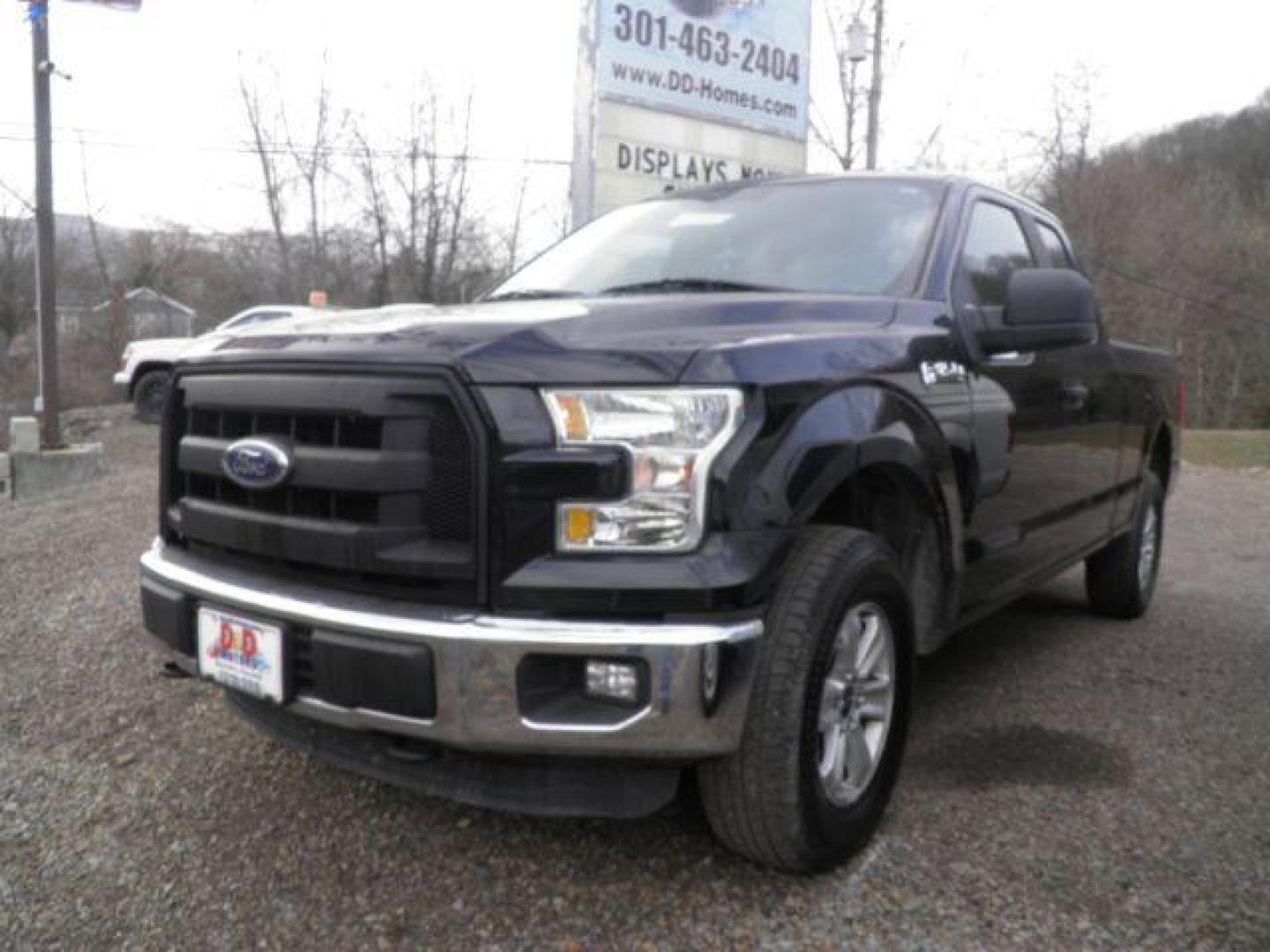 2016 BLACK Ford F-150 XL SuperCab 6.5-ft. Bed 4WD (1FTEX1E87GF) with an 3.5L V6 engine, AT transmission, located at 19521 New George's Creek Rd SW, Barton, MD, 21521, (301) 463-2404, 39.524323, -79.017906 - Photo#0