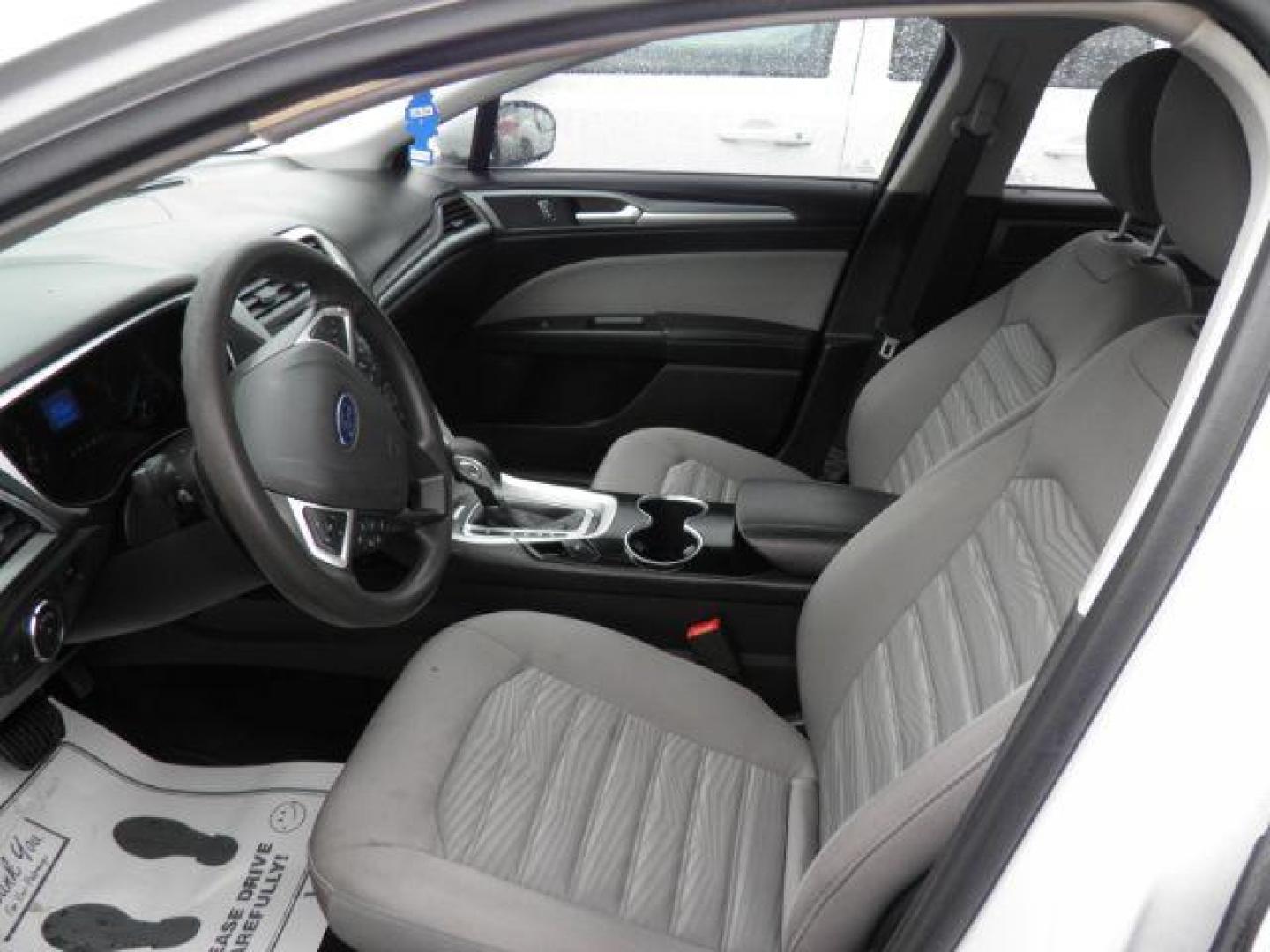 2016 WHITE Ford Fusion S (1FA6P0G74G5) with an 2.5 L4 engine, AT transmission, located at 19521 New George's Creek Rd SW, Barton, MD, 21521, (301) 463-2404, 39.524323, -79.017906 - Photo#1