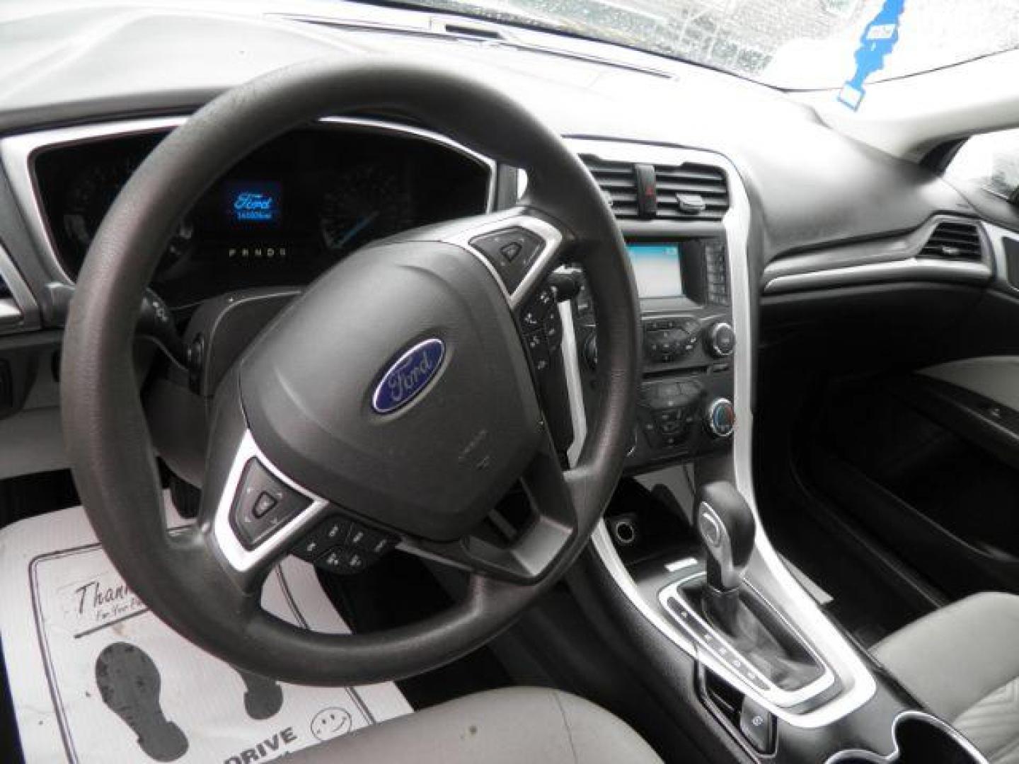 2016 WHITE Ford Fusion S (1FA6P0G74G5) with an 2.5 L4 engine, AT transmission, located at 19521 New George's Creek Rd SW, Barton, MD, 21521, (301) 463-2404, 39.524323, -79.017906 - Photo#2