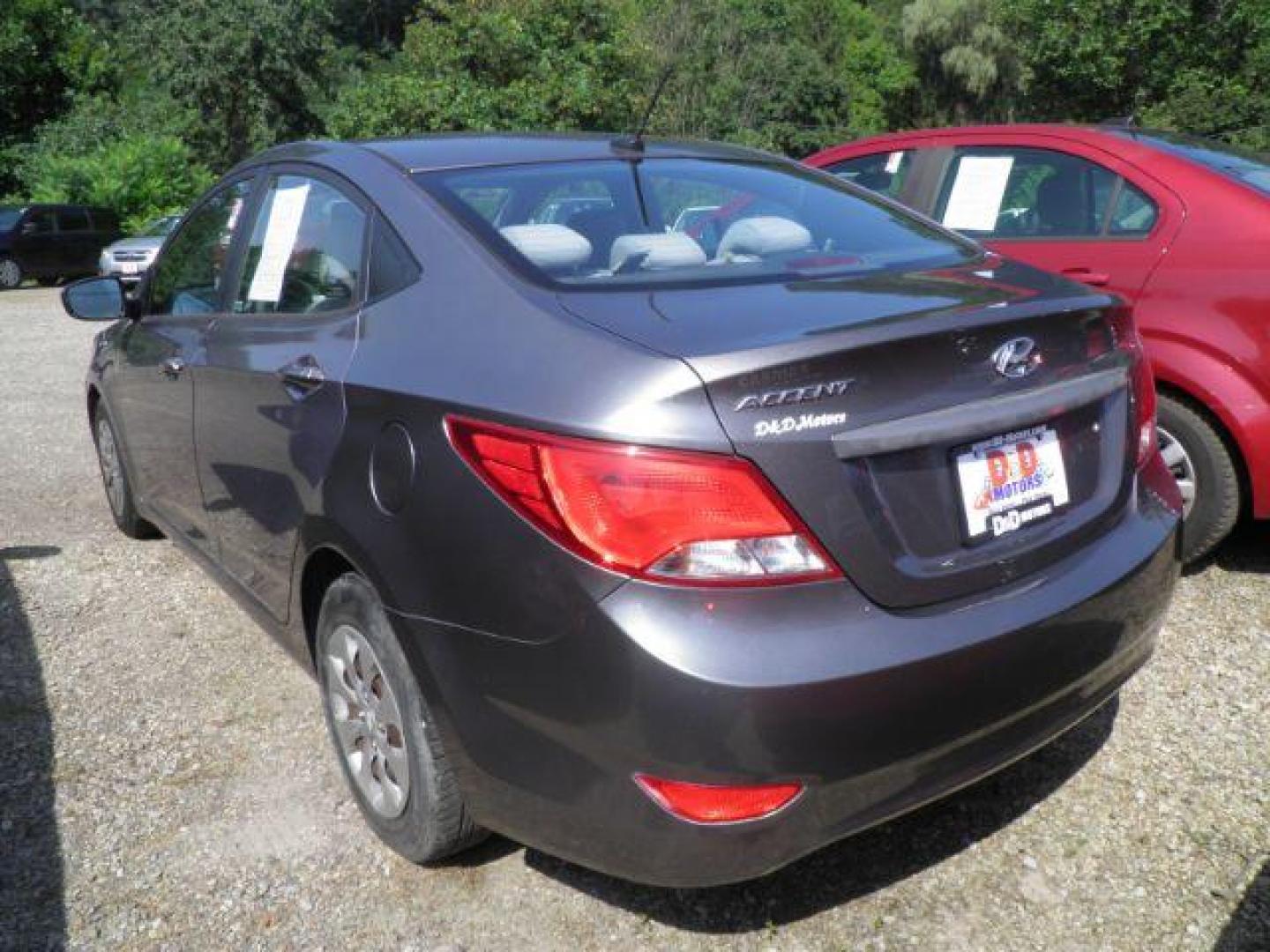 2016 Gray Hyundai Accent SE (KMHCT4AE3GU) with an 1.6L I4 engine, AT transmission, located at 19521 New George's Creek Rd SW, Barton, MD, 21521, (301) 463-2404, 39.524323, -79.017906 - Photo#4