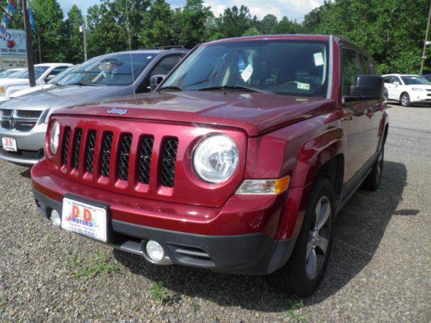 2016 Red Jeep Patriot High Altitude Edition (1C4NJRFB6GD) with an 2.4L I4 engine, located at 19521 New George's Creek Rd SW, Barton, MD, 21521, (301) 463-2404, 39.524323, -79.017906 - Photo#0