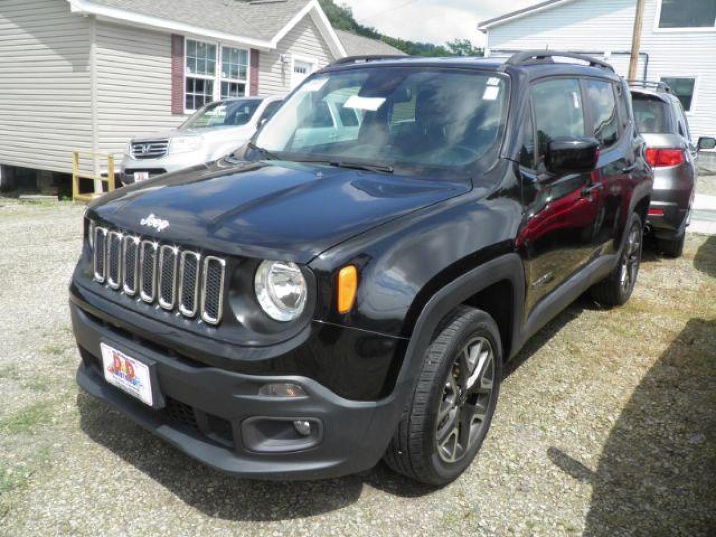2016 Black Jeep Renegade Latitude (ZACCJBBT6GP) with an 2.4L I4 engine, AT transmission, located at 19521 New George's Creek Rd SW, Barton, MD, 21521, (301) 463-2404, 39.524323, -79.017906 - Photo#0