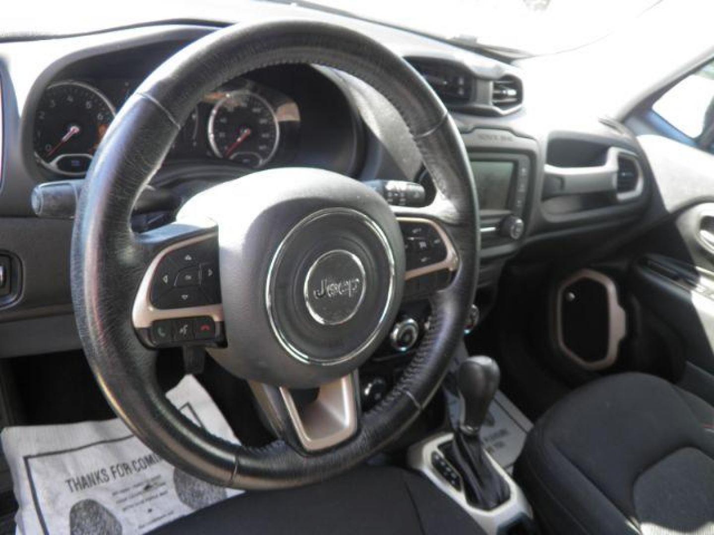 2016 Black Jeep Renegade 75th Anniversary (ZACCJBBT7GP) with an 2.4L I4 engine, AT transmission, located at 15520 McMullen Hwy SW, Belair, MD, 21502, (301) 729-3700, 39.581375, -78.846451 - Photo#2
