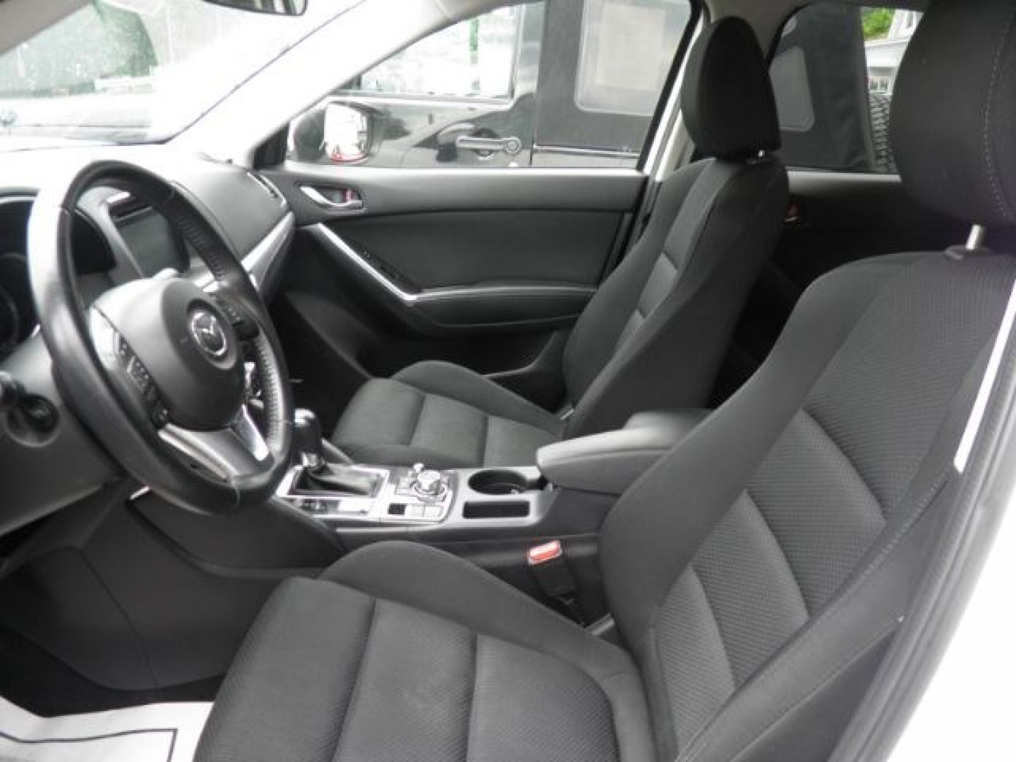2016 WHITE Mazda CX-5 Touring (JM3KE4CY3G0) with an 2.5 L4 engine, AT transmission, located at 15520 McMullen Hwy SW, Belair, MD, 21502, (301) 729-3700, 39.581375, -78.846451- Photo#1