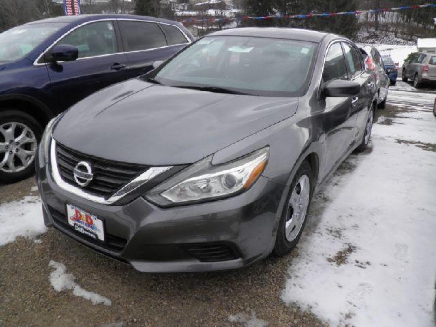 2016 Gray Nissan Altima 2.5 S (1N4AL3AP6GC) with an 2.5L I4 engine, AT transmission, located at 15520 McMullen Hwy SW, Belair, MD, 21502, (301) 729-3700, 39.581375, -78.846451 - Photo#0