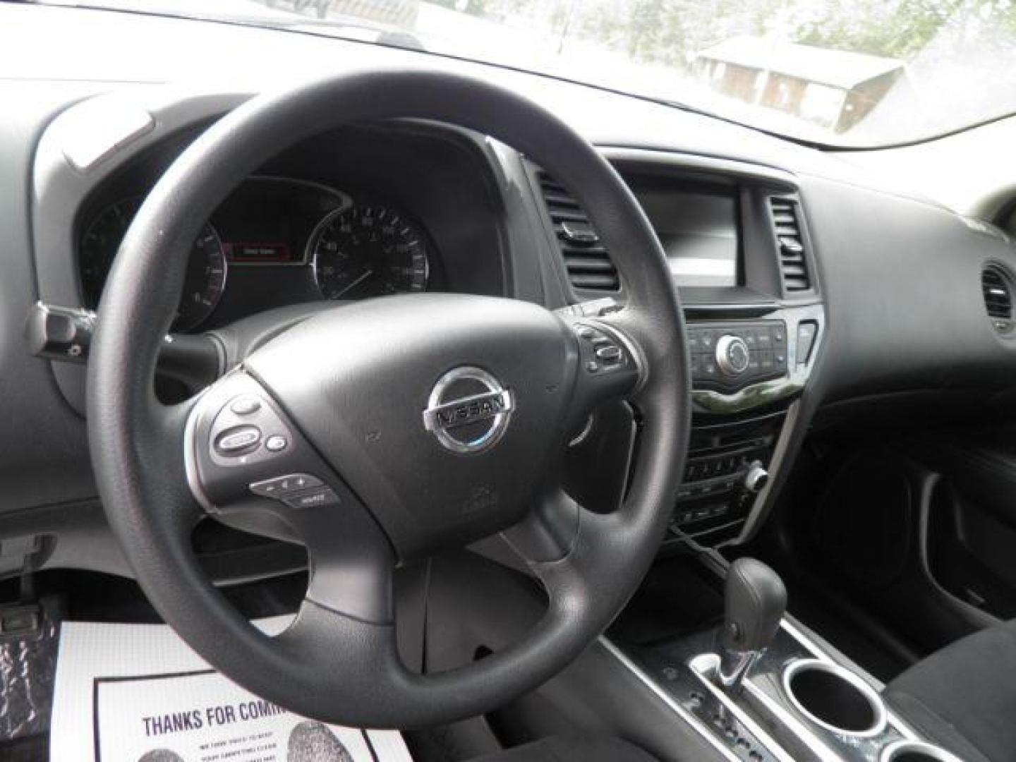 2016 Black Nissan Pathfinder S 4WD (5N1AR2MM5GC) with an 3.5L V6 engine, AT transmission, located at 15520 McMullen Hwy SW, Belair, MD, 21502, (301) 729-3700, 39.581375, -78.846451 - Photo#2
