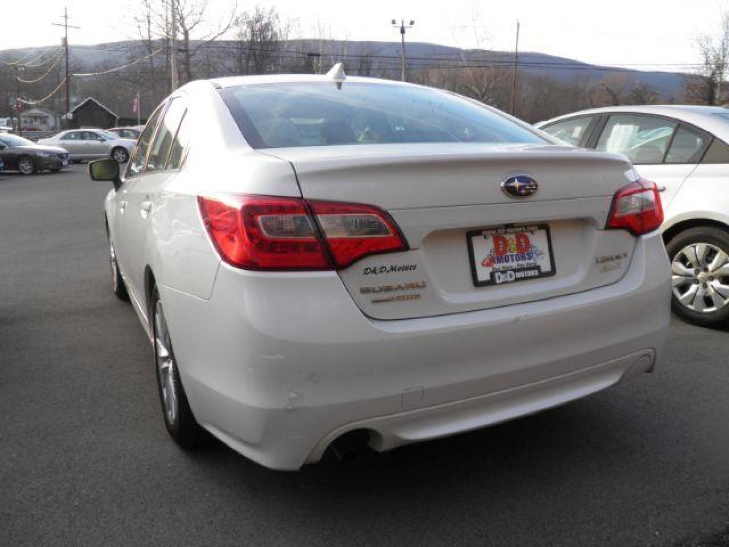 2016 White Subaru Legacy 2.5i Premium (4S3BNAF67G3) with an 2.5L H4 engine, AT transmission, located at 15520 McMullen Hwy SW, Belair, MD, 21502, (301) 729-3700, 39.581375, -78.846451 - Photo#4