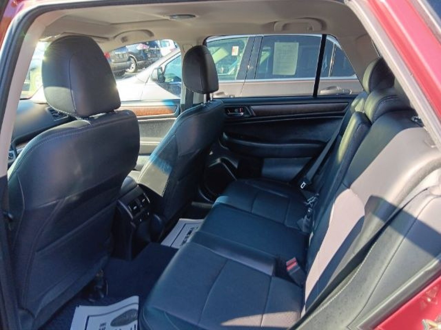 2016 RED Subaru Outback 2.5i Limited (4S4BSANCXG3) with an 2.5 L4 engine, AT transmission, located at 15520 McMullen Hwy SW, Belair, MD, 21502, (301) 729-3700, 39.581375, -78.846451- Photo#2