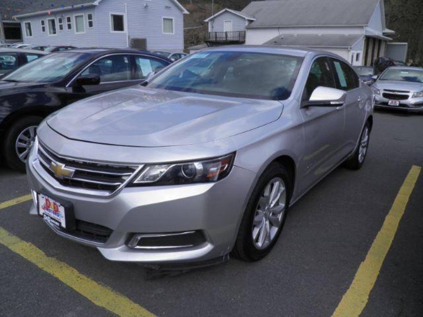 2017 Gray Chevrolet Impala 1LT (2G1105S34H9) with an 3.6L V6 engine, AT transmission, located at 19521 New George's Creek Rd SW, Barton, MD, 21521, (301) 463-2404, 39.524323, -79.017906 - Photo#0