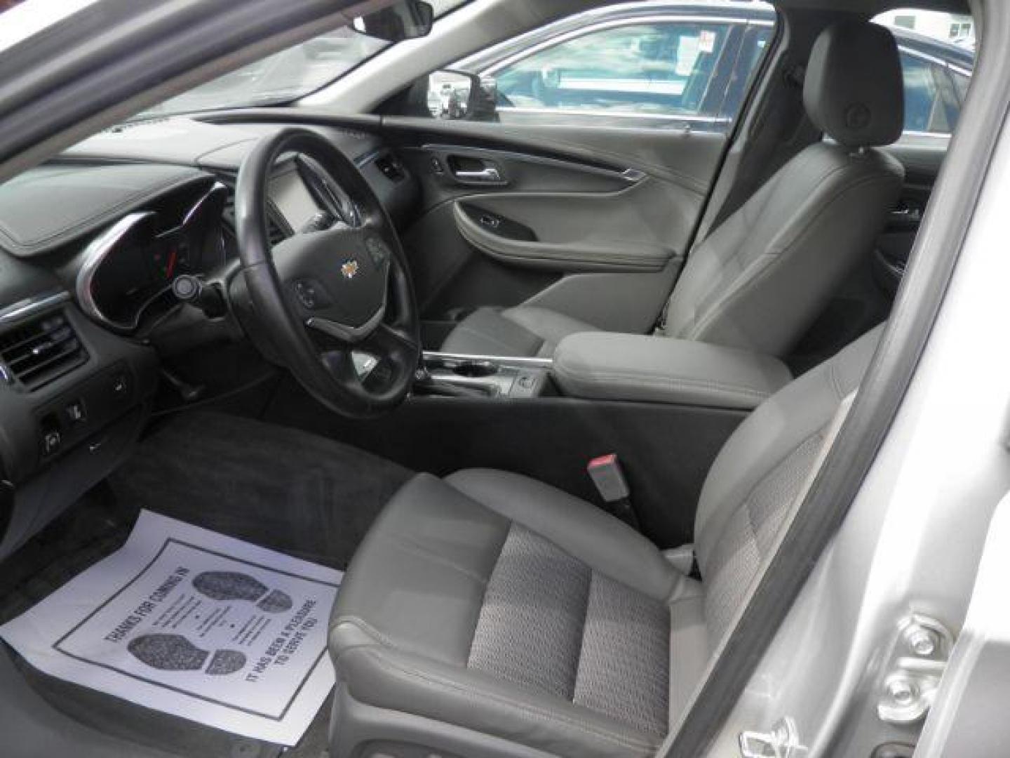 2017 Gray Chevrolet Impala 1LT (2G1105S34H9) with an 3.6L V6 engine, AT transmission, located at 19521 New George's Creek Rd SW, Barton, MD, 21521, (301) 463-2404, 39.524323, -79.017906 - Photo#1