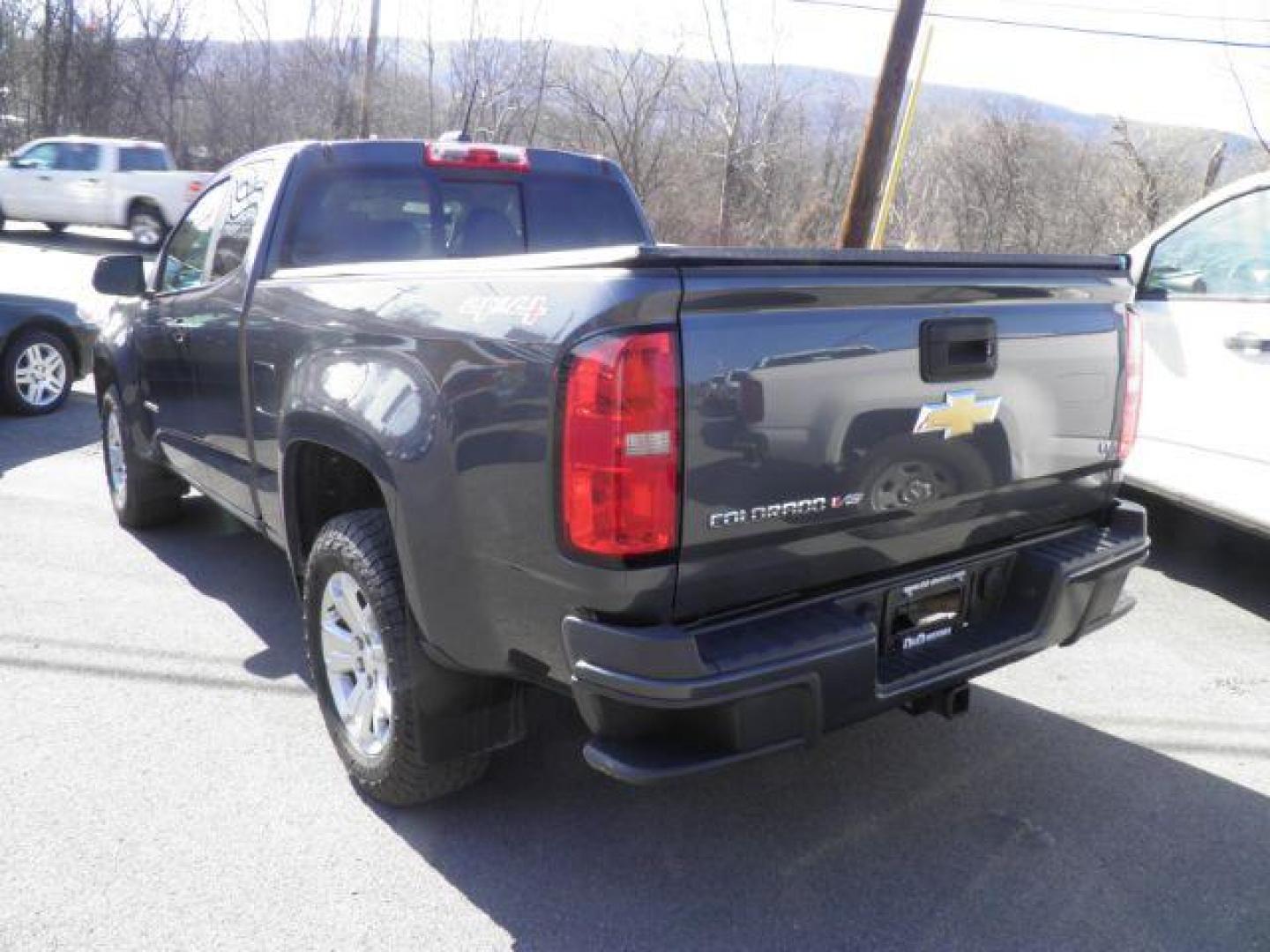 2017 GRAY Chevrolet Colorado LT Ext. Cab 4WD (1GCHTCEN7H1) with an 3.6L V6 engine, AT transmission, located at 19521 New George's Creek Rd SW, Barton, MD, 21521, (301) 463-2404, 39.524323, -79.017906 - Photo#4