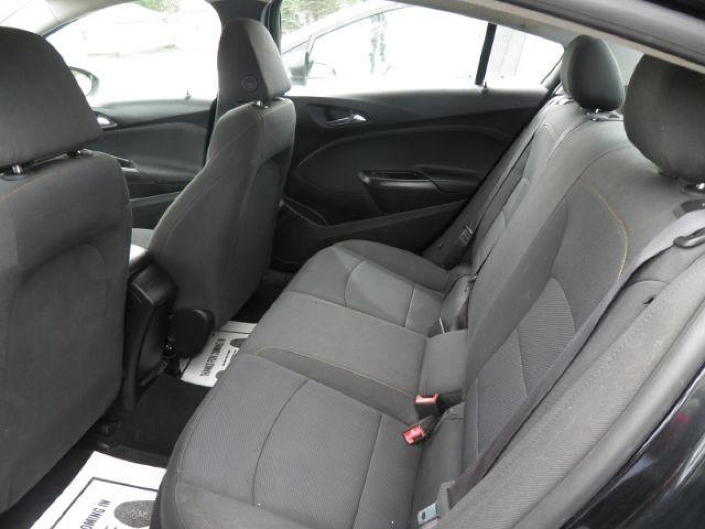 2017 BLACK Chevrolet Cruze LS Auto (1G1BC5SM1H7) with an 1.4l L4T engine, AT transmission, located at 19521 New George's Creek Rd SW, Barton, MD, 21521, (301) 463-2404, 39.524323, -79.017906- Photo#3