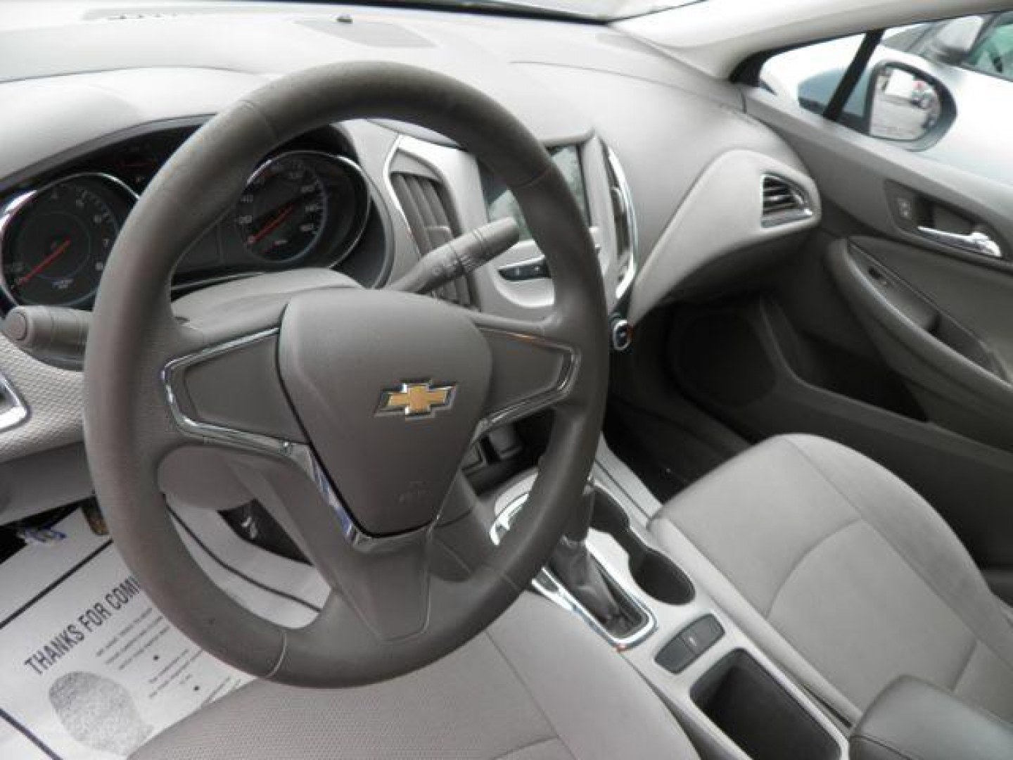 2017 Blue Chevrolet Cruze LS Auto (1G1BC5SM7H7) with an 1.4L I4 engine, AT transmission, located at 15520 McMullen Hwy SW, Belair, MD, 21502, (301) 729-3700, 39.581375, -78.846451- Photo#2