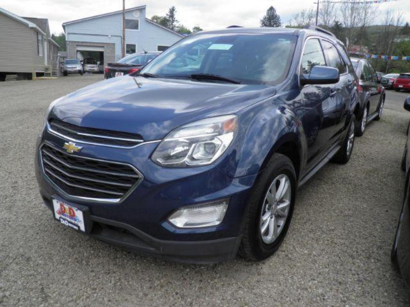 2017 BLUE Chevrolet Equinox LT AWD (2GNFLFEK2H6) with an 2.4L L4 engine, AT transmission, located at 19521 New George's Creek Rd SW, Barton, MD, 21521, (301) 463-2404, 39.524323, -79.017906 - Photo#0