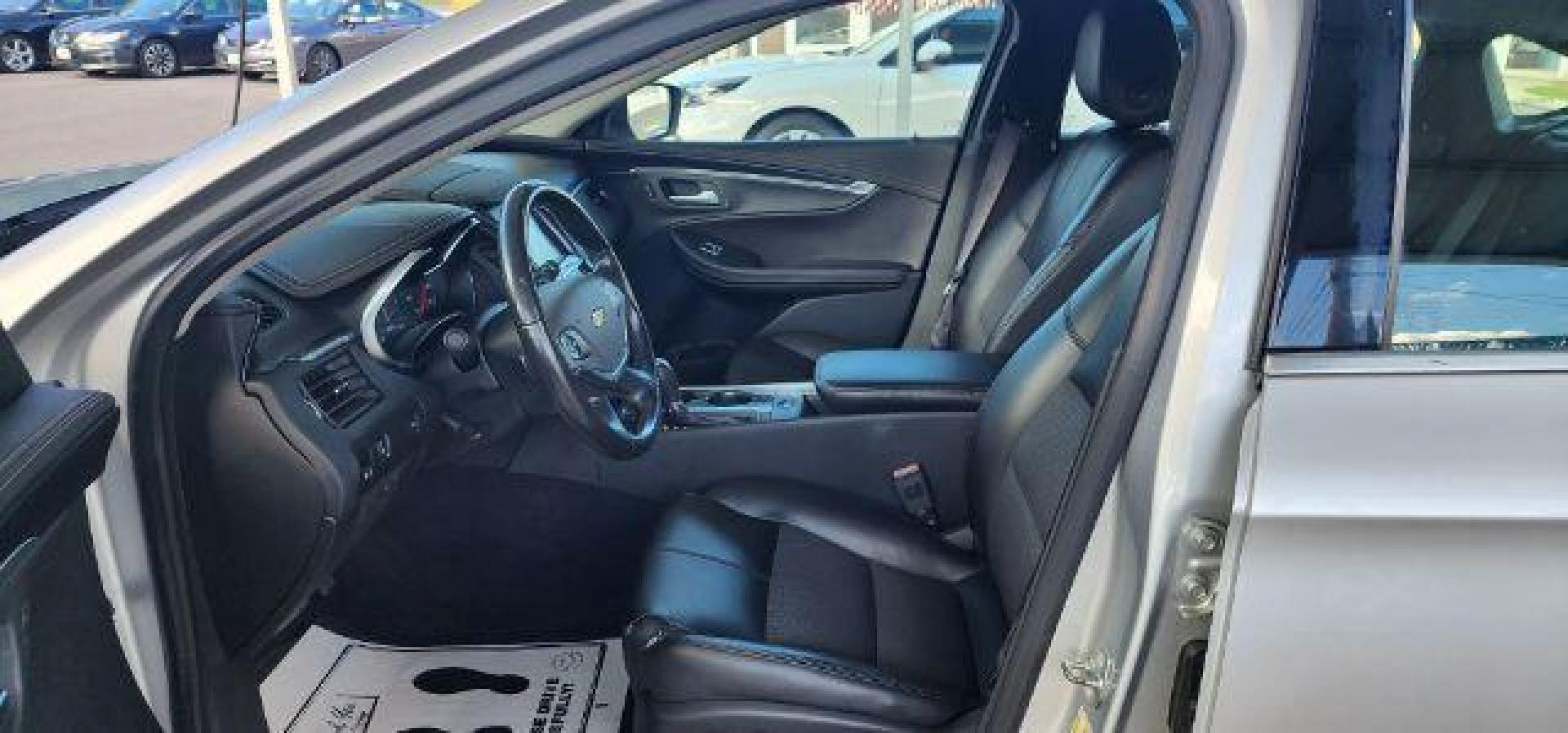 2017 SILVER /Jet Black Chevrolet Impala 1LT (2G1105S30H9) with an 3.6L V6 engine, AT transmission, located at 15520 McMullen Hwy SW, Belair, MD, 21502, (301) 729-3700, 39.581375, -78.846451 - Photo#4