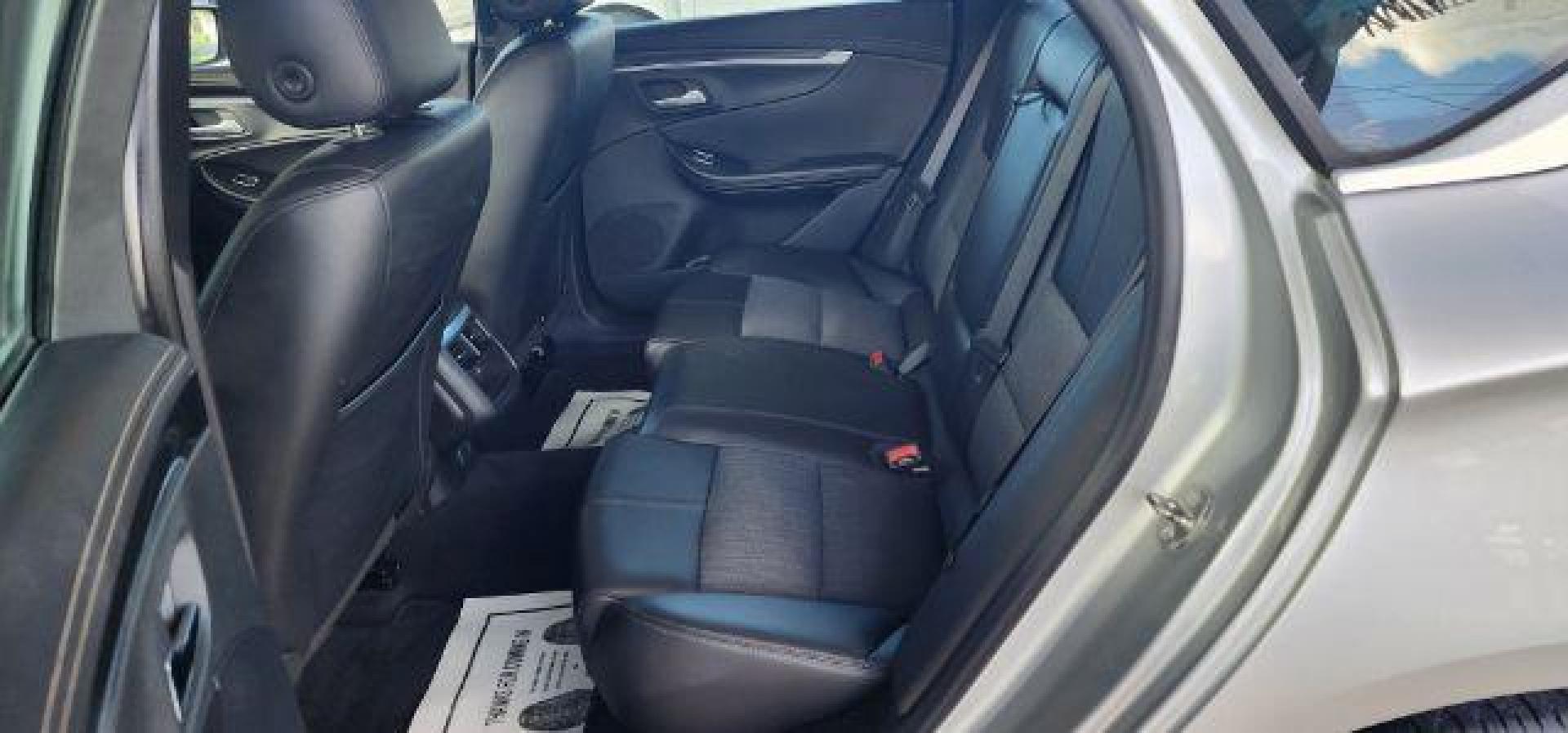 2017 SILVER /Jet Black Chevrolet Impala 1LT (2G1105S30H9) with an 3.6L V6 engine, AT transmission, located at 15520 McMullen Hwy SW, Belair, MD, 21502, (301) 729-3700, 39.581375, -78.846451 - Photo#6