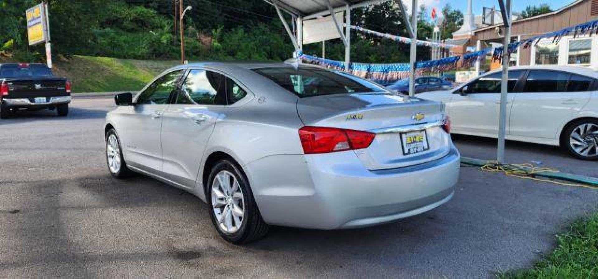 2017 SILVER /Jet Black Chevrolet Impala 1LT (2G1105S30H9) with an 3.6L V6 engine, AT transmission, located at 15520 McMullen Hwy SW, Belair, MD, 21502, (301) 729-3700, 39.581375, -78.846451 - Photo#8