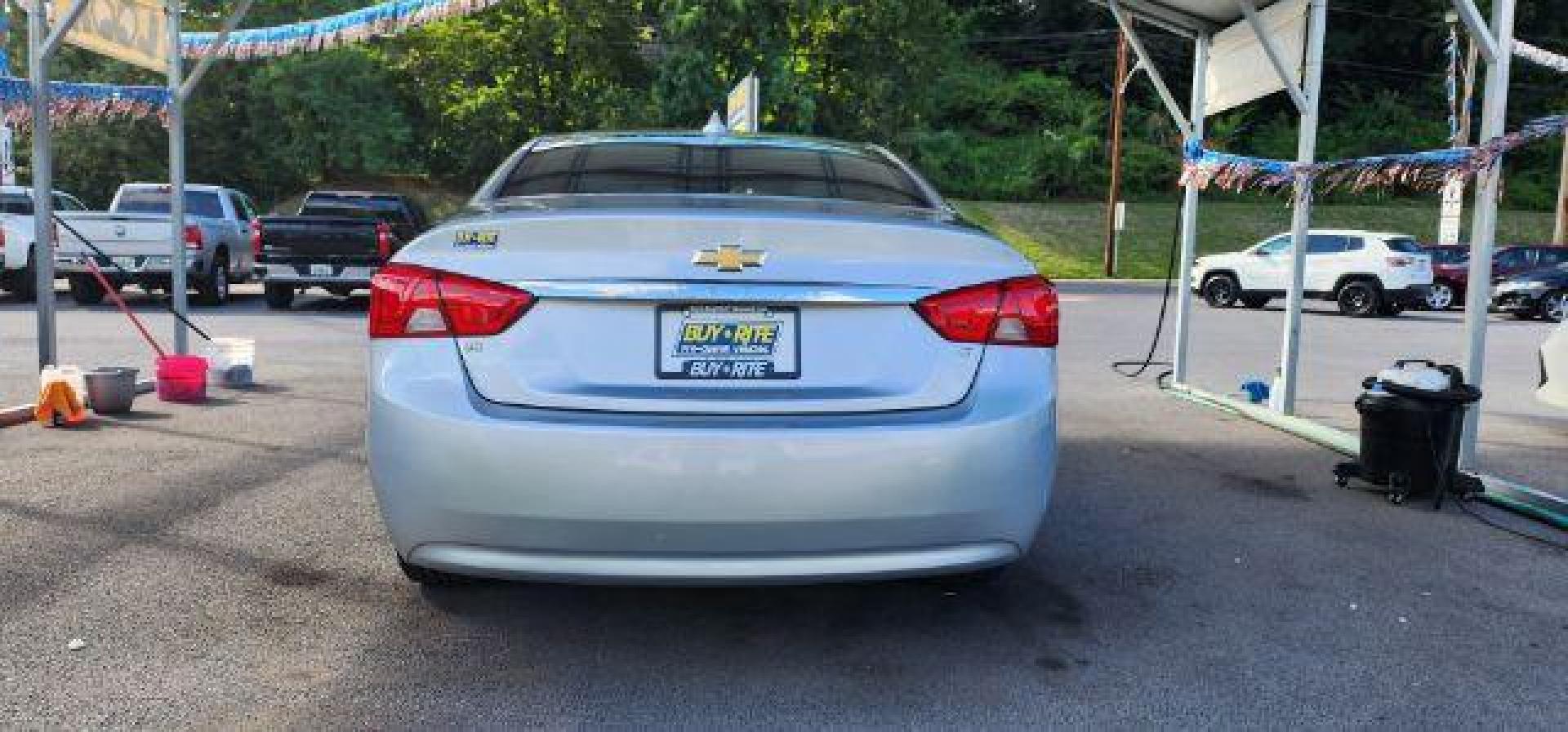 2017 SILVER /Jet Black Chevrolet Impala 1LT (2G1105S30H9) with an 3.6L V6 engine, AT transmission, located at 15520 McMullen Hwy SW, Belair, MD, 21502, (301) 729-3700, 39.581375, -78.846451 - Photo#9