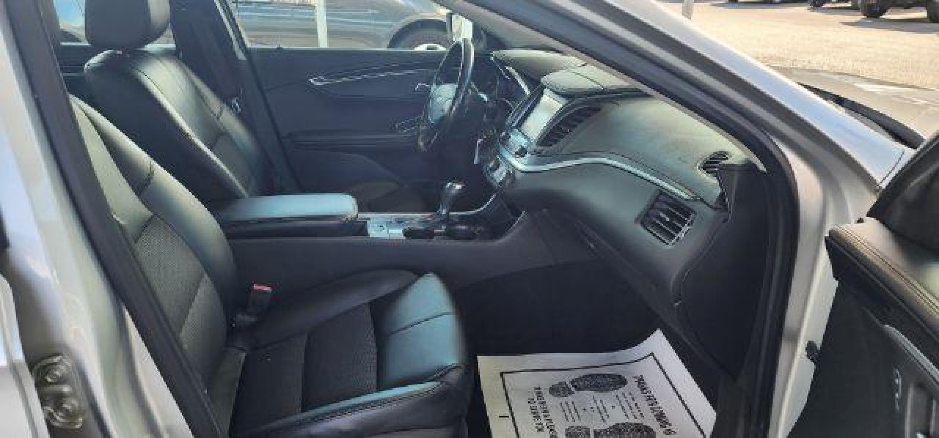 2017 SILVER /Jet Black Chevrolet Impala 1LT (2G1105S30H9) with an 3.6L V6 engine, AT transmission, located at 15520 McMullen Hwy SW, Belair, MD, 21502, (301) 729-3700, 39.581375, -78.846451 - Photo#14