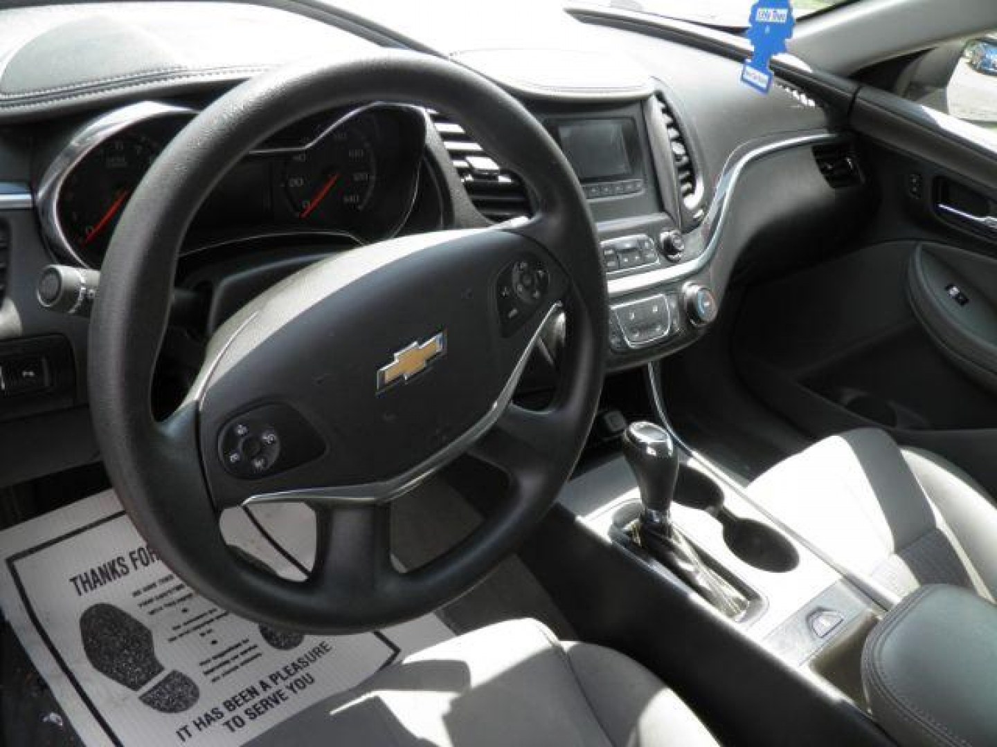 2017 SILVER Chevrolet Impala LS (2G11Z5S39H9) with an 2.5 L4 engine, AT transmission, located at 19521 New George's Creek Rd SW, Barton, MD, 21521, (301) 463-2404, 39.524323, -79.017906- Photo#2