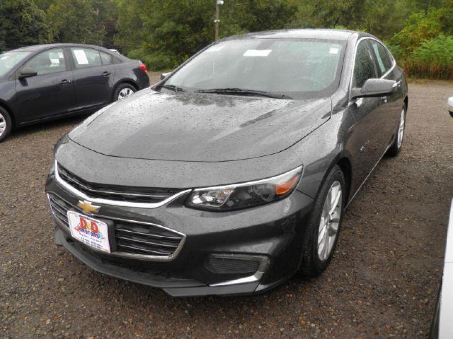 2017 Gray Chevrolet Malibu 1LT (1G1ZE5ST6HF) with an 1.5L I4 engine, AT transmission, located at 19521 New George's Creek Rd SW, Barton, MD, 21521, (301) 463-2404, 39.524323, -79.017906 - Photo#0