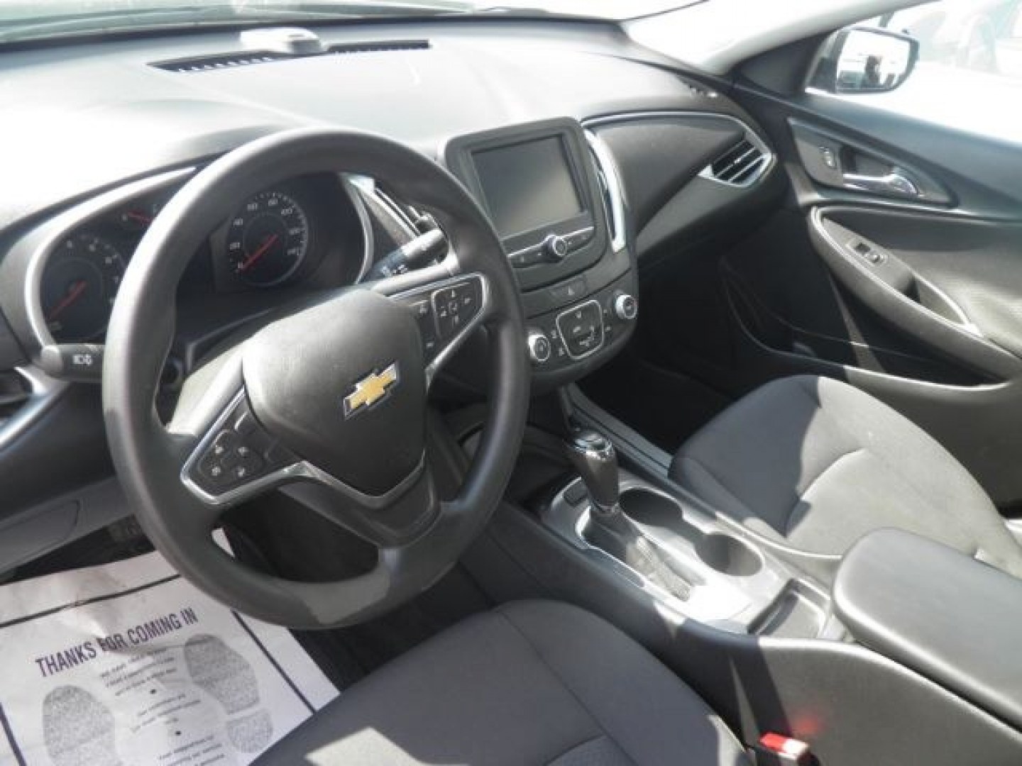 2017 GRAY Chevrolet Malibu LS (1G1ZB5ST5HF) with an 1.5L L4 engine, AT transmission, located at 15520 McMullen Hwy SW, Belair, MD, 21502, (301) 729-3700, 39.581375, -78.846451- Photo#2