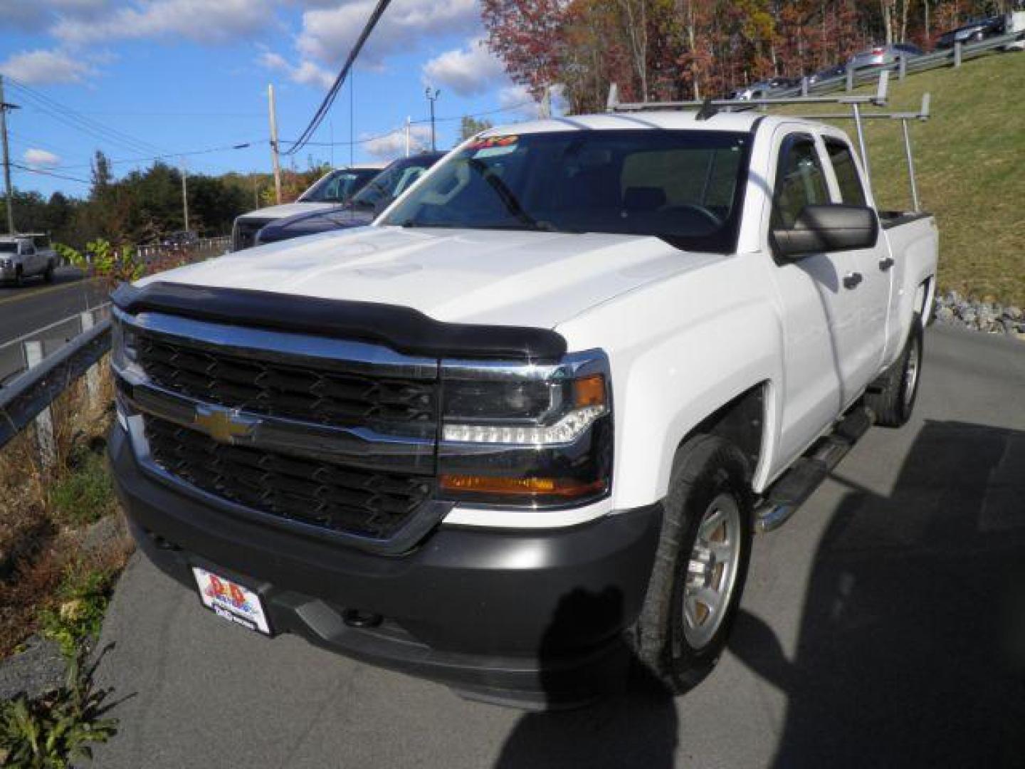2017 White Chevrolet Silverado 1500 WT (1GCVKNEH3HZ) with an 4.3L V6 engine, AT transmission, located at 15520 McMullen Hwy SW, Belair, MD, 21502, (301) 729-3700, 39.581375, -78.846451 - Photo#0