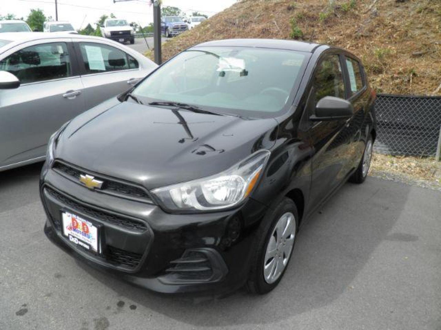 2017 BLACK Chevrolet SPARK LS CVT (KL8CB6SA2HC) with an 1.4l L4 engine, AT transmission, located at 15520 McMullen Hwy SW, Belair, MD, 21502, (301) 729-3700, 39.581375, -78.846451 - Photo#0