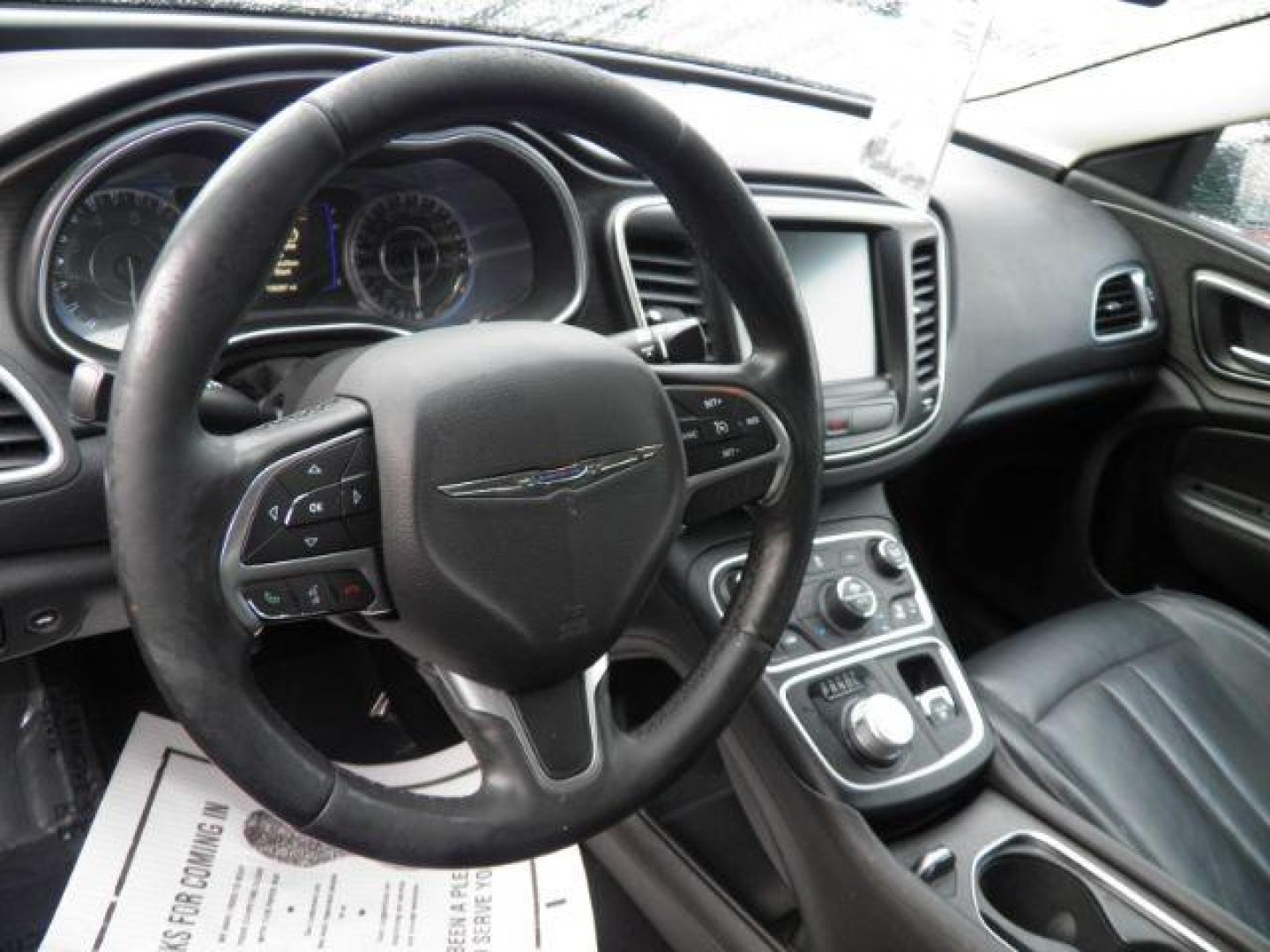 2017 Black Chrysler 200 Limited Platinum (1C3CCCAB0HN) with an 2.4L I4 engine, AT transmission, located at 15520 McMullen Hwy SW, Belair, MD, 21502, (301) 729-3700, 39.581375, -78.846451 - Photo#2