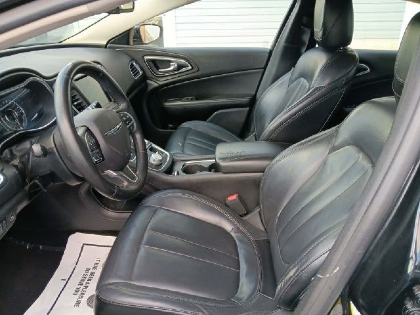 2017 BLACK Chrysler 200 Limited Platinum (1C3CCCAB4HN) with an 3.6L V6 engine, AT transmission, located at 15520 McMullen Hwy SW, Belair, MD, 21502, (301) 729-3700, 39.581375, -78.846451- Photo#1