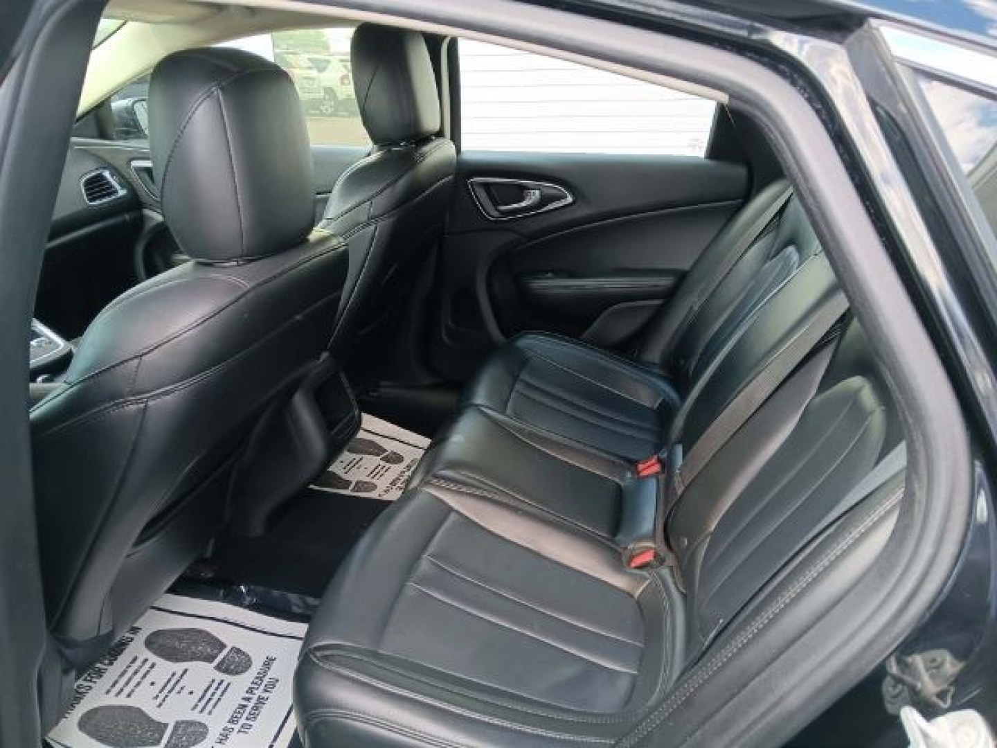 2017 BLACK Chrysler 200 Limited Platinum (1C3CCCAB4HN) with an 3.6L V6 engine, AT transmission, located at 15520 McMullen Hwy SW, Belair, MD, 21502, (301) 729-3700, 39.581375, -78.846451- Photo#2