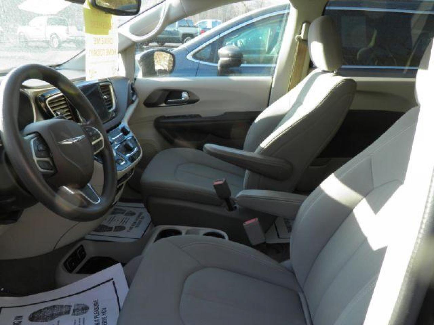 2017 Black Chrysler Pacifica Touring (2C4RC1DG2HR) with an 3.6L V6 engine, AT transmission, located at 15520 McMullen Hwy SW, Belair, MD, 21502, (301) 729-3700, 39.581375, -78.846451 - Photo#1