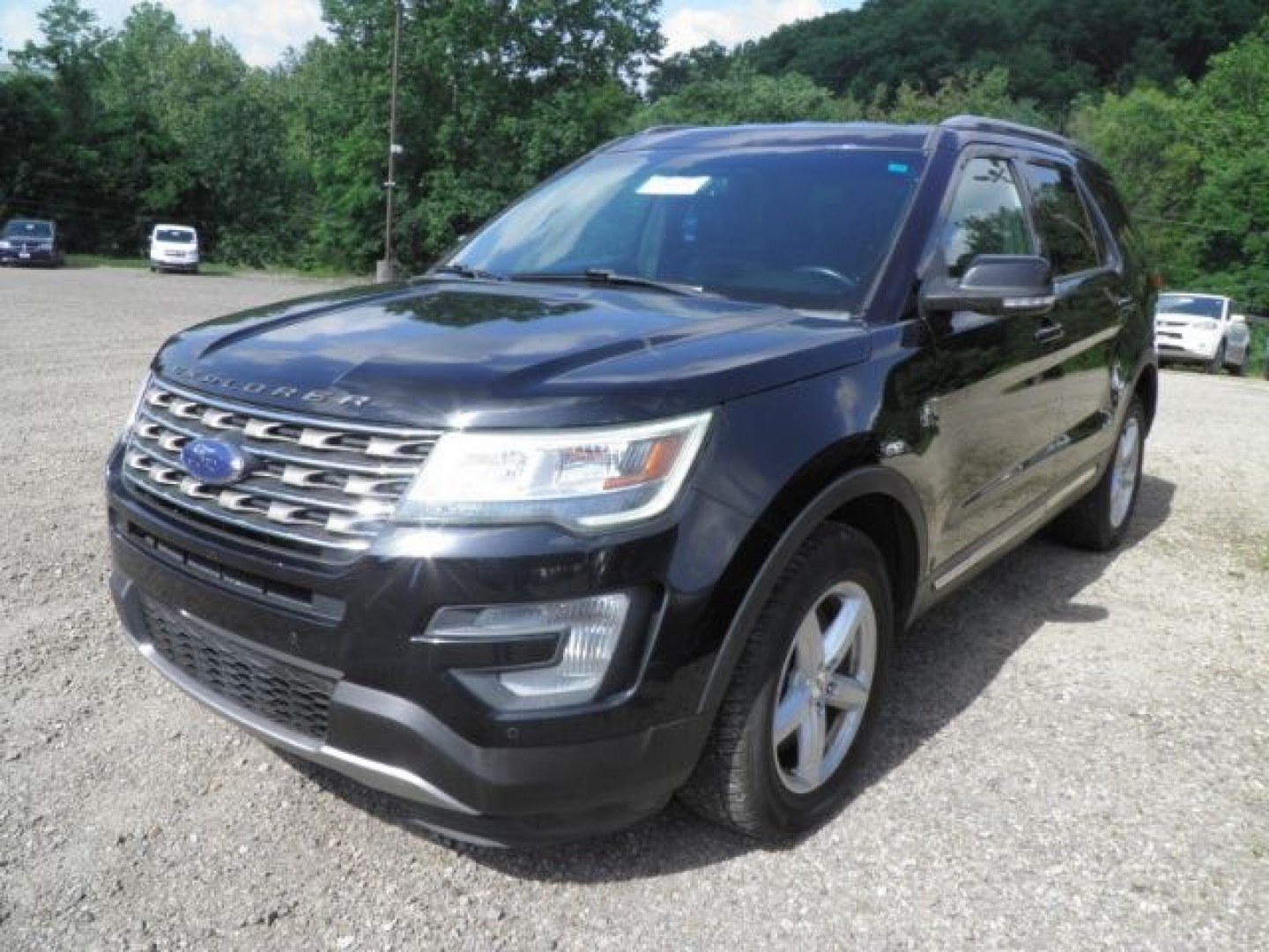 2017 BLACK Ford Explorer XLT (1FM5K8D8XHG) with an 2.3L L4 engine, AT transmission, located at 19521 New George's Creek Rd SW, Barton, MD, 21521, (301) 463-2404, 39.524323, -79.017906- Photo#0
