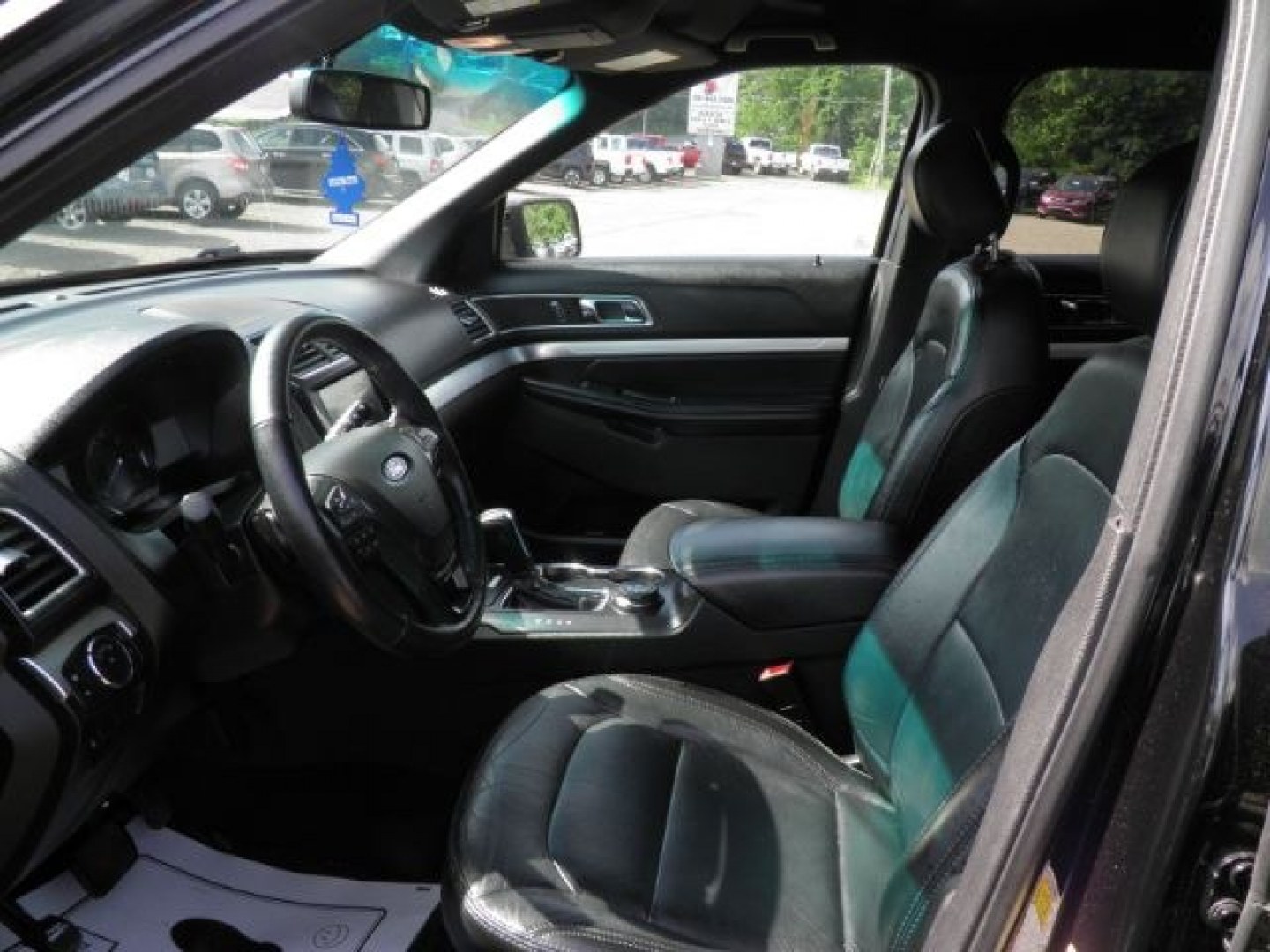 2017 BLACK Ford Explorer XLT (1FM5K8D8XHG) with an 2.3L L4 engine, AT transmission, located at 19521 New George's Creek Rd SW, Barton, MD, 21521, (301) 463-2404, 39.524323, -79.017906- Photo#1