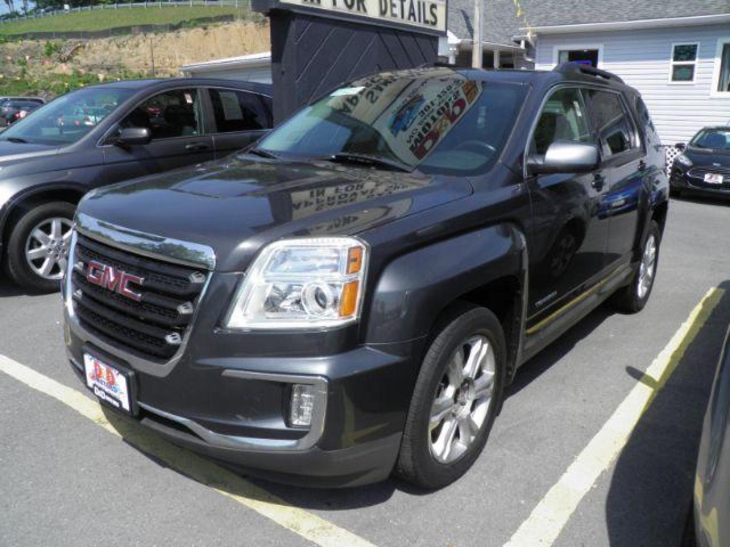 2017 Gray GMC Terrain SLE-2 (2GKFLTEK9H6) with an 3.5L V6 engine, AT transmission, located at 15520 McMullen Hwy SW, Belair, MD, 21502, (301) 729-3700, 39.581375, -78.846451 - Photo#0