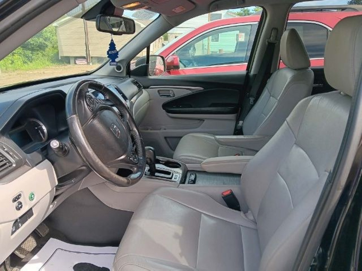 2017 BLACK Honda Pilot EX-L (5FNYF6H60HB) with an 3.7L V6 engine, AT transmission, located at 19521 New George's Creek Rd SW, Barton, MD, 21521, (301) 463-2404, 39.524323, -79.017906- Photo#1