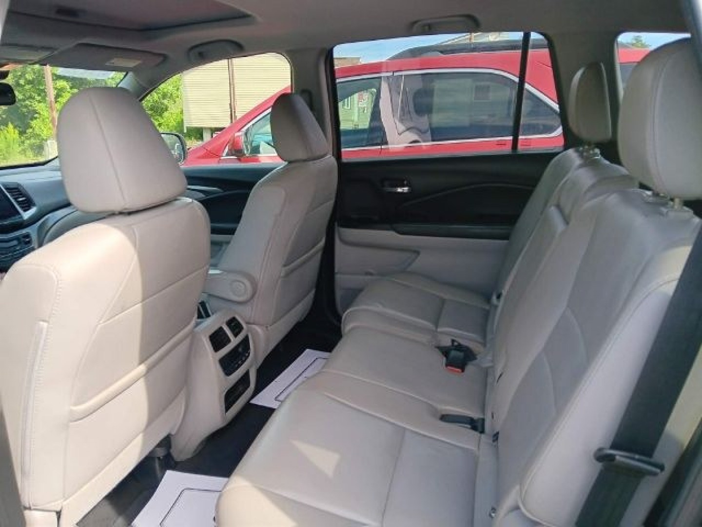 2017 BLACK Honda Pilot EX-L (5FNYF6H60HB) with an 3.7L V6 engine, AT transmission, located at 19521 New George's Creek Rd SW, Barton, MD, 21521, (301) 463-2404, 39.524323, -79.017906- Photo#2