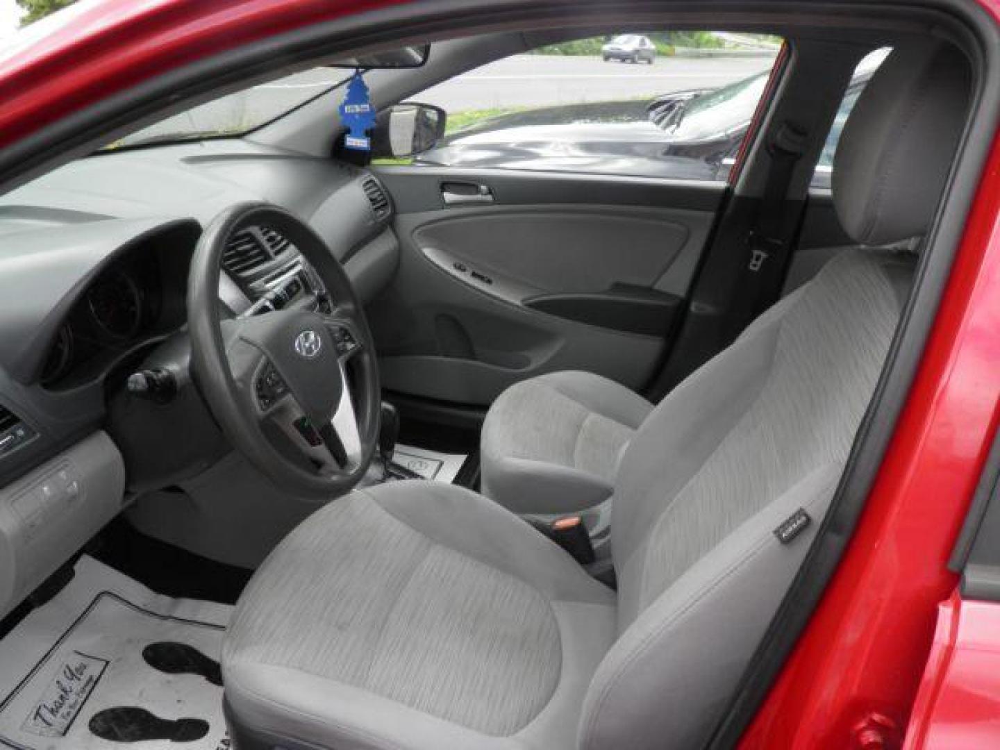 2017 Red Hyundai Accent Value Edition (KMHCT4AEXHU) with an 1.6L I4 engine, AT transmission, located at 19521 New George's Creek Rd SW, Barton, MD, 21521, (301) 463-2404, 39.524323, -79.017906 - Photo#1