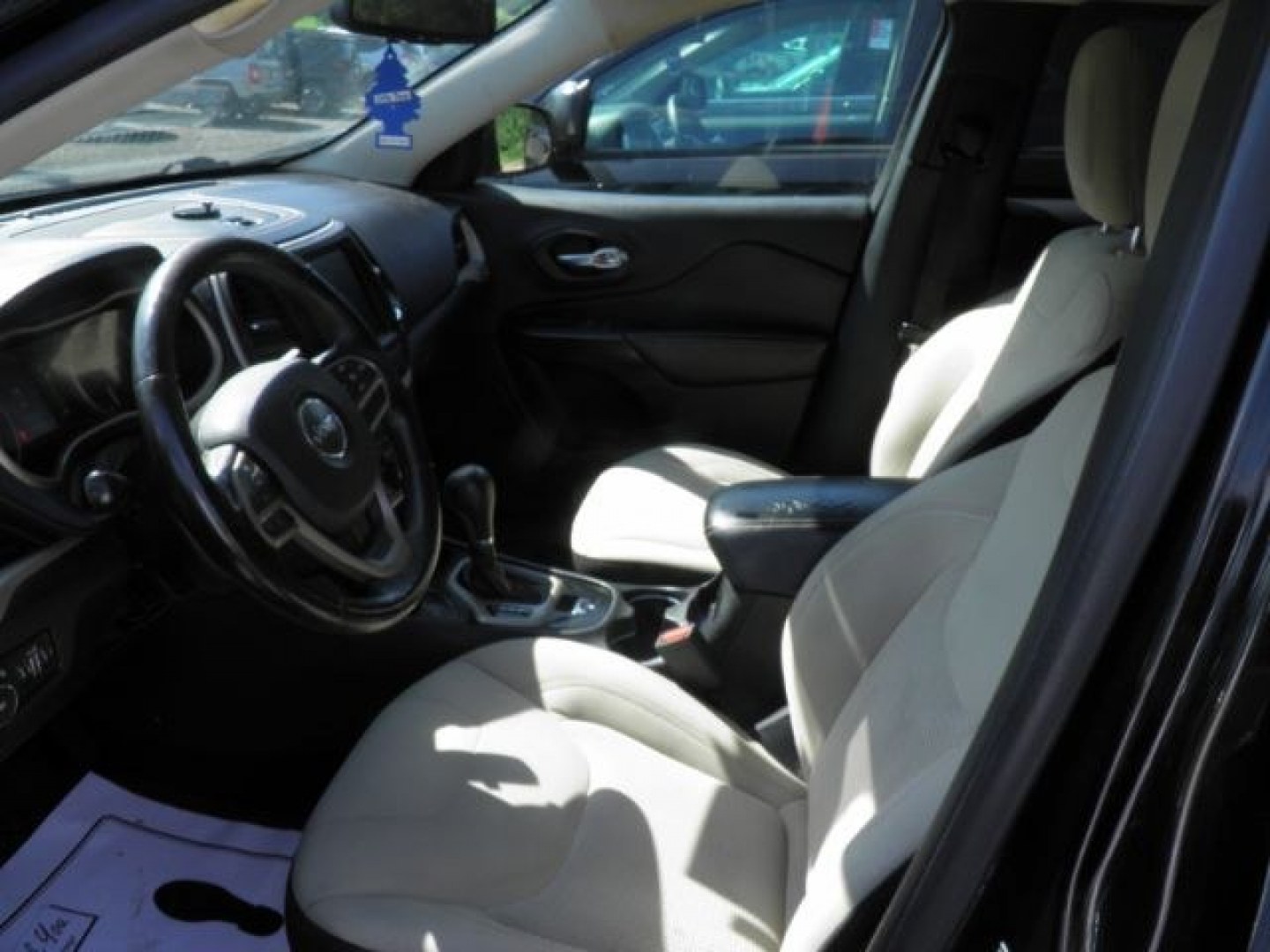 2017 Black Jeep Cherokee 75th Anniversary Edi (1C4PJMCS8HW) with an 3.2L V6 engine, AT transmission, located at 15520 McMullen Hwy SW, Belair, MD, 21502, (301) 729-3700, 39.581375, -78.846451- Photo#1