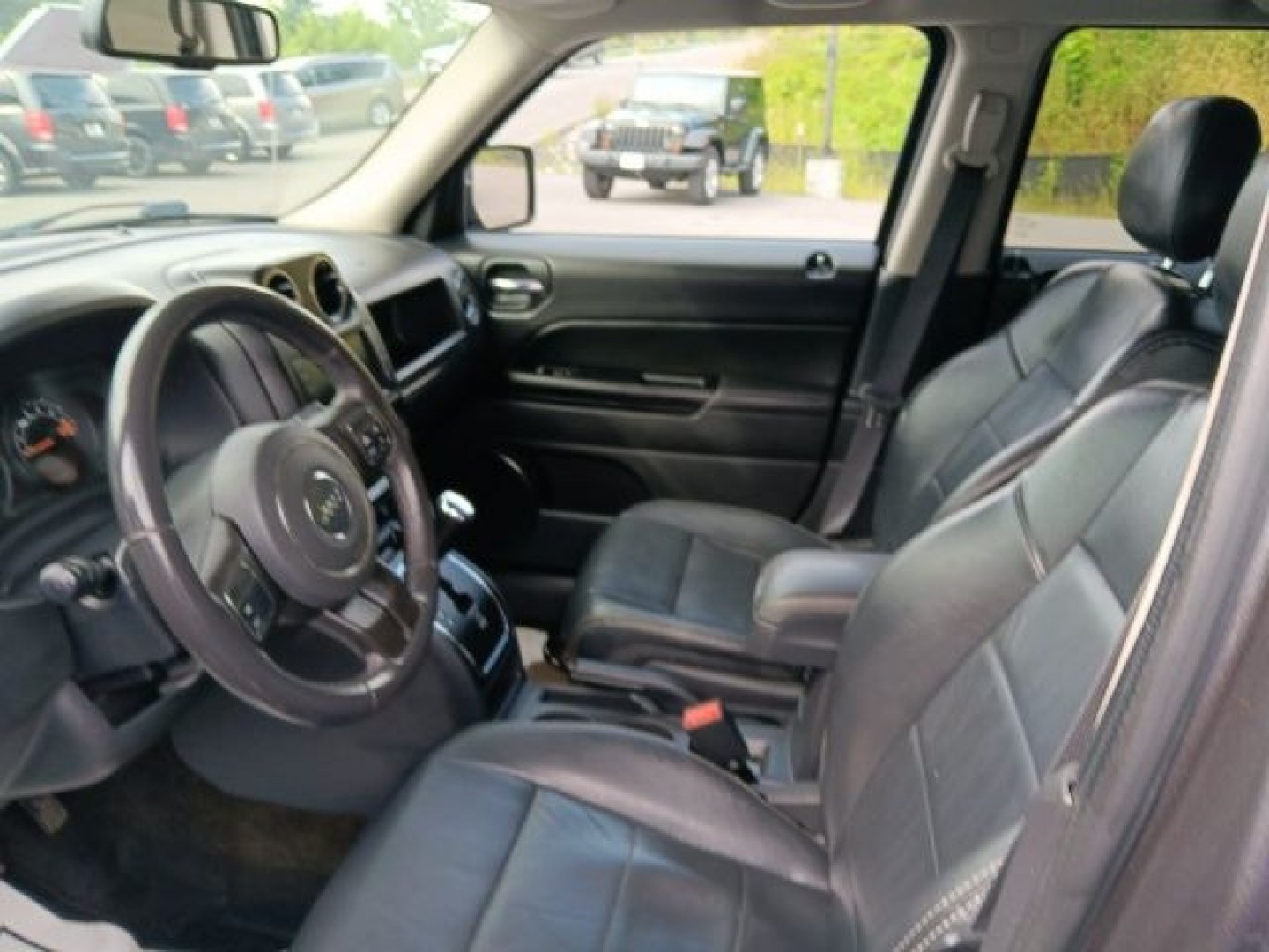 2017 Gray Jeep Patriot High Altitude 4x4 (1C4NJRFB4HD) with an 2.4L I4 engine, AT transmission, located at 15520 McMullen Hwy SW, Belair, MD, 21502, (301) 729-3700, 39.581375, -78.846451- Photo#1