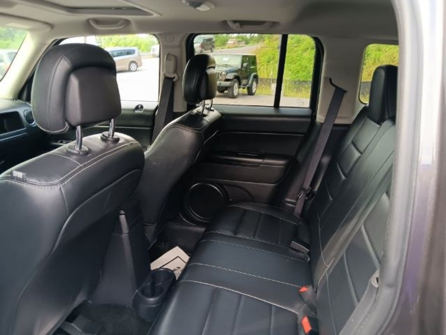 2017 Gray Jeep Patriot High Altitude 4x4 (1C4NJRFB4HD) with an 2.4L I4 engine, AT transmission, located at 15520 McMullen Hwy SW, Belair, MD, 21502, (301) 729-3700, 39.581375, -78.846451- Photo#2