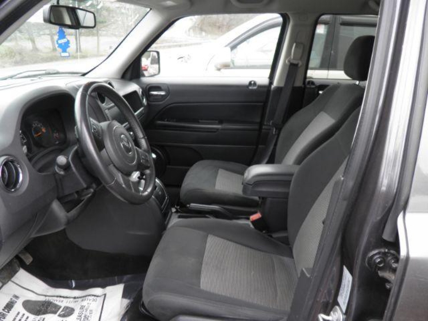 2017 GRAY Jeep Patriot Latitude 4x4 (1C4NJRFB1HD) with an 2.4L L4 engine, AT transmission, located at 19521 New George's Creek Rd SW, Barton, MD, 21521, (301) 463-2404, 39.524323, -79.017906 - Photo#1