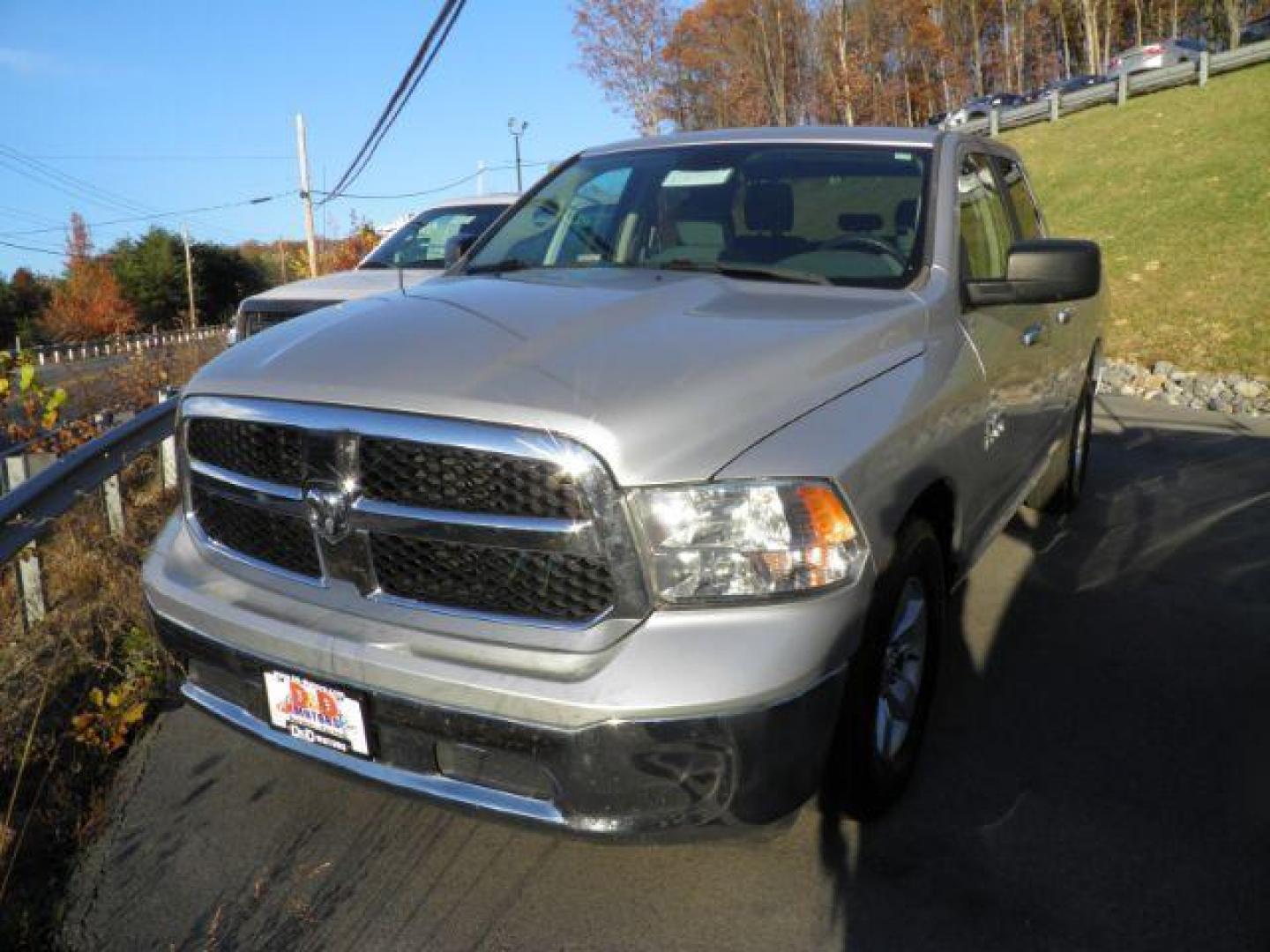 2017 Silver Dodge Ram 1500 SLT Quad Cab 2WD (1C6RR6GG7HS) with an 3.6L V6 engine, AT transmission, located at 15520 McMullen Hwy SW, Belair, MD, 21502, (301) 729-3700, 39.581375, -78.846451 - Photo#0