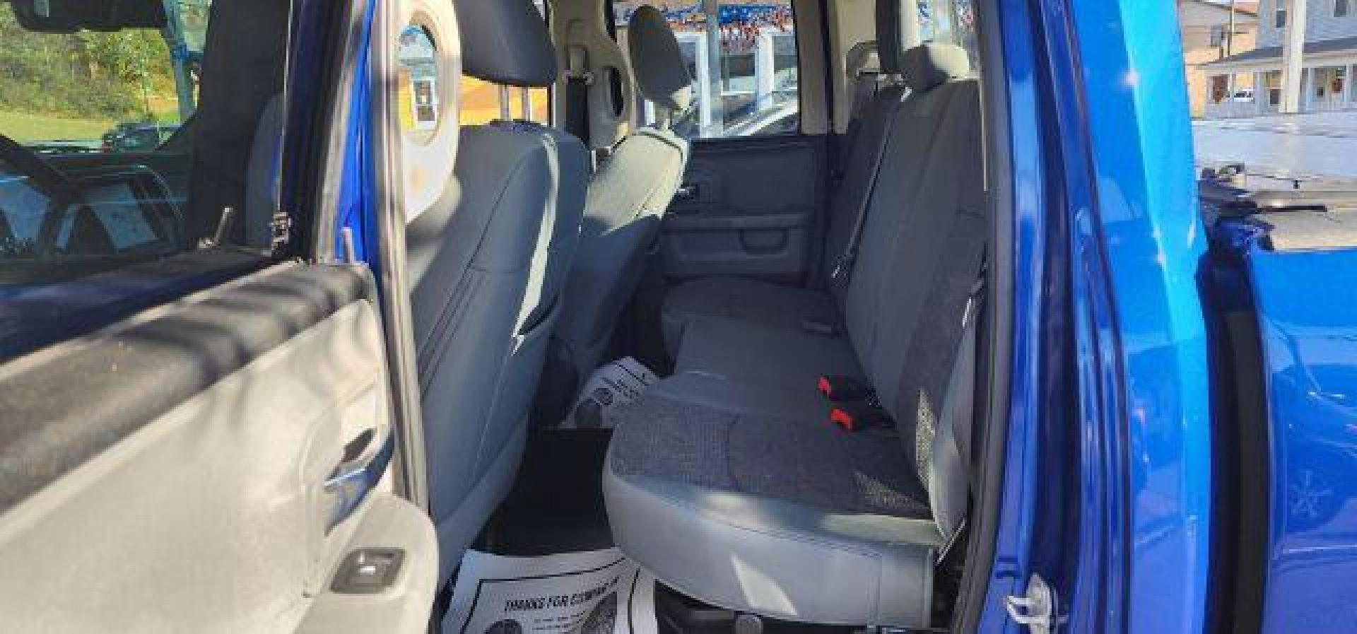 2017 Blue /Diesel Gray/Black Ram 1500 Big Horn Quad Cab 4x4 6'4 Box (1C6RR7GT2HS) with an 5.7L V8 engine, AT transmission, located at 15520 McMullen Hwy SW, Belair, MD, 21502, (301) 729-3700, 39.581375, -78.846451 - Photo#6