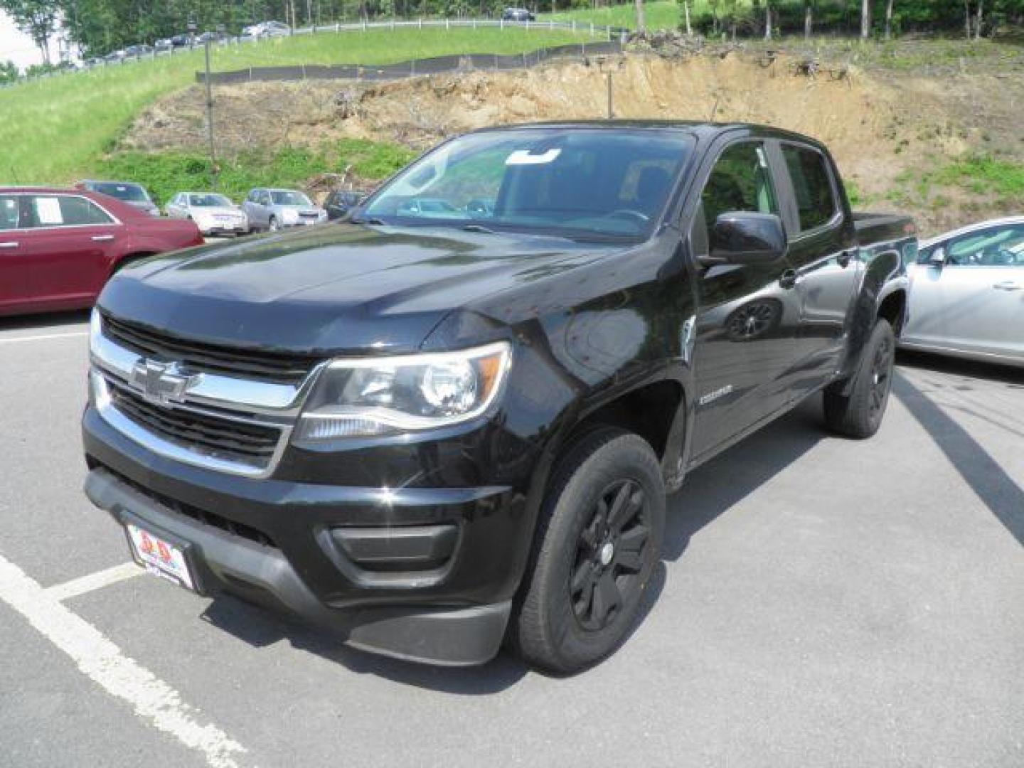 2018 BLACK Chevrolet Colorado LT (1GCGTCEN9J1) , AT transmission, located at 15520 McMullen Hwy SW, Belair, MD, 21502, (301) 729-3700, 39.581375, -78.846451 - Photo#0