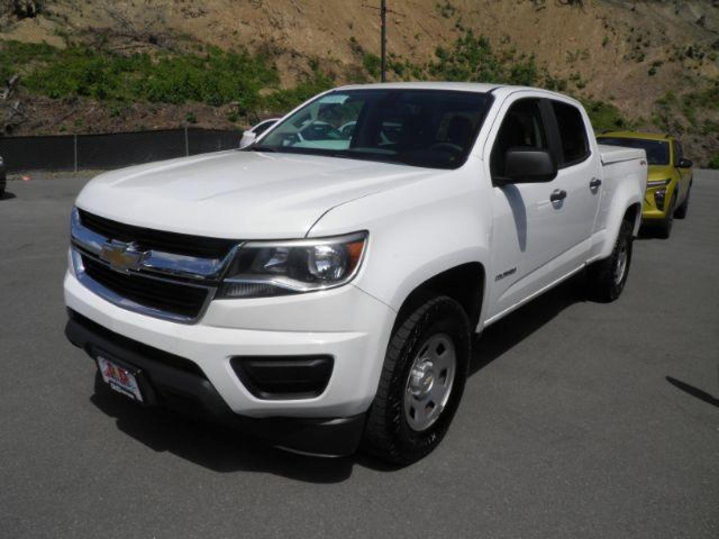 2018 White Chevrolet Colorado WT (1GCGTBEN8J1) with an 3.6L V6 engine, AT transmission, located at 15520 McMullen Hwy SW, Belair, MD, 21502, (301) 729-3700, 39.581375, -78.846451 - Photo#0