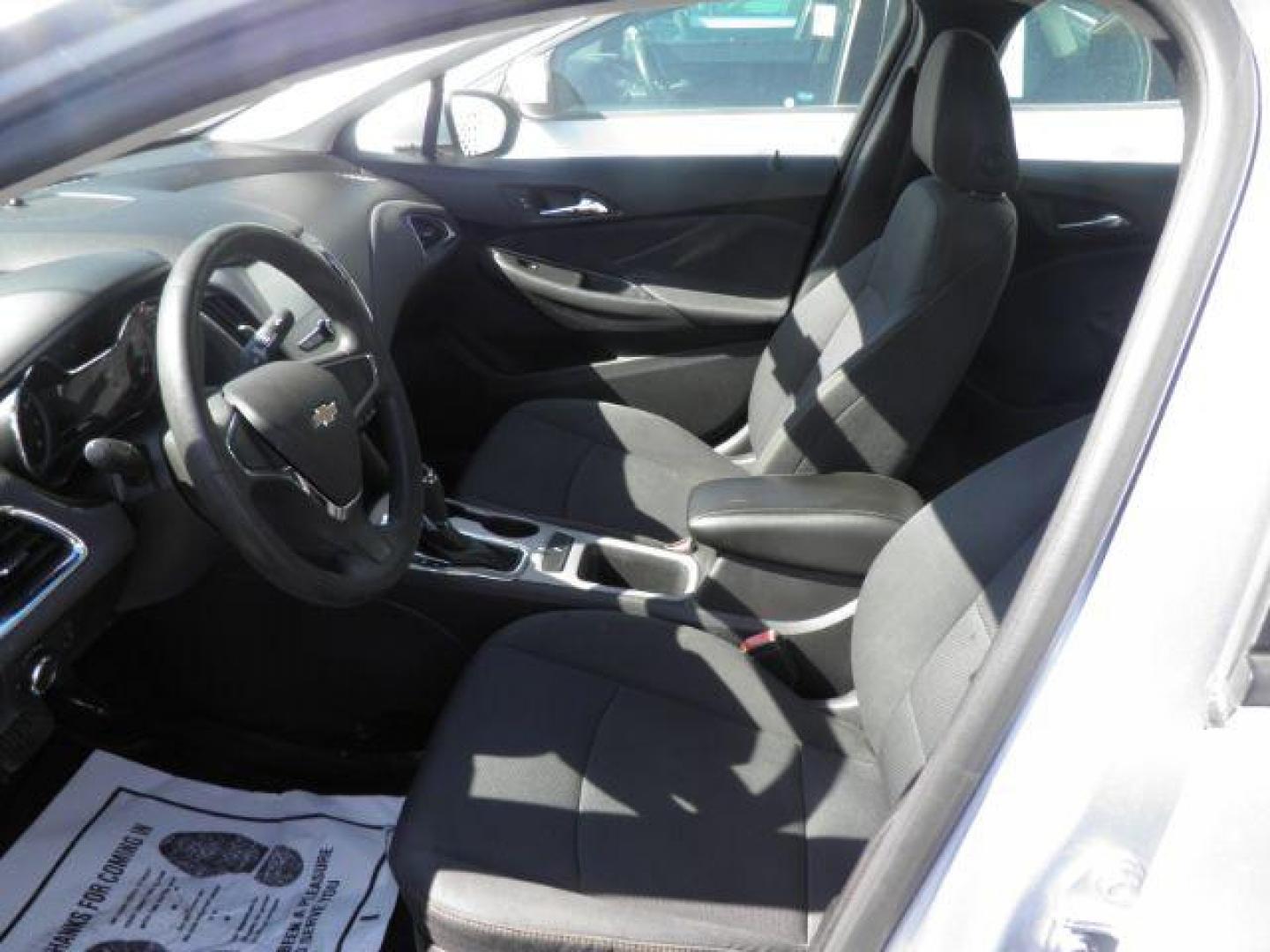 2018 Silver Chevrolet Cruze LS Auto (1G1BC5SM8J7) with an 1.4L I4 engine, AT transmission, located at 15520 McMullen Hwy SW, Belair, MD, 21502, (301) 729-3700, 39.581375, -78.846451 - Photo#1