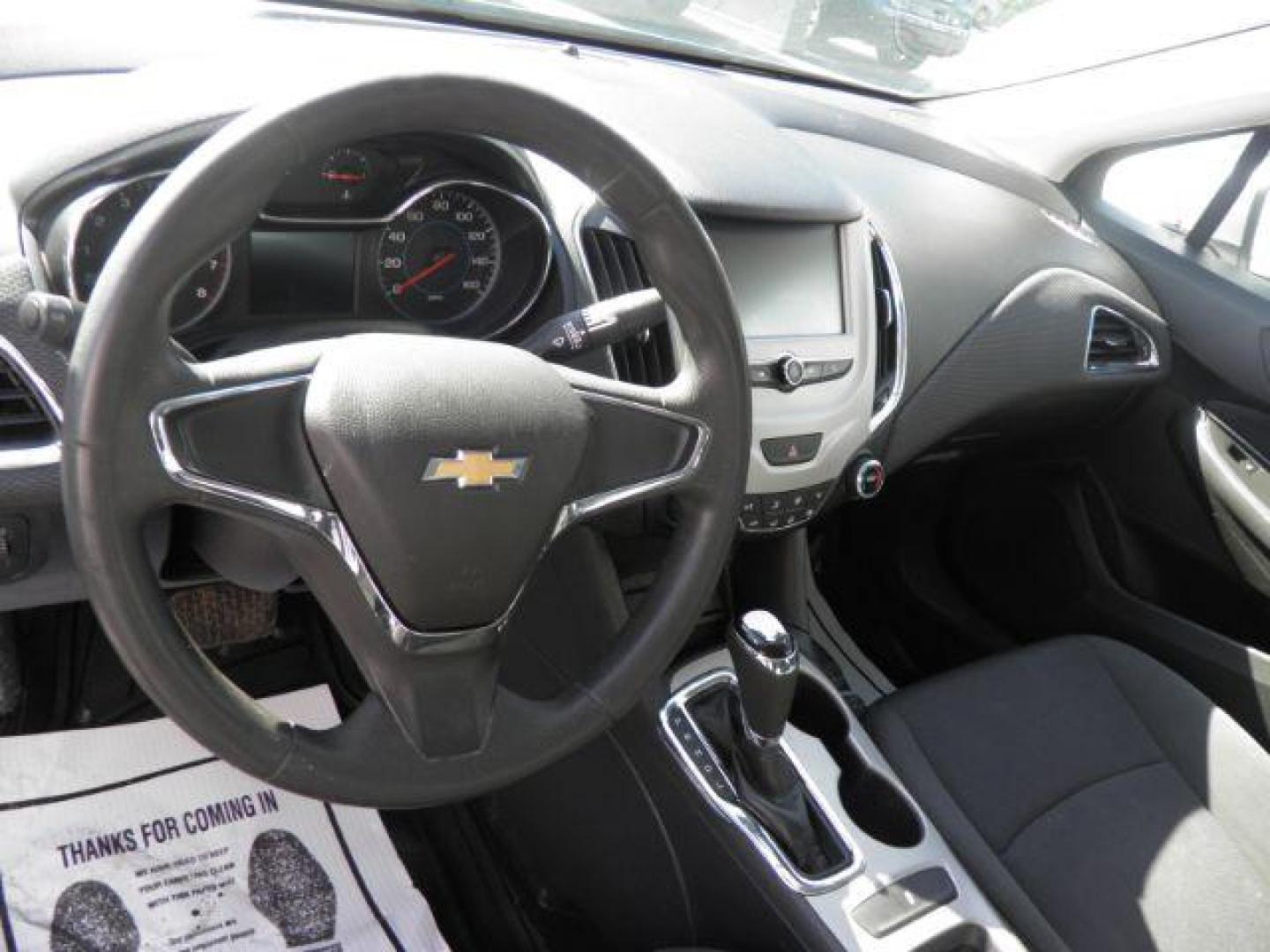 2018 Silver Chevrolet Cruze LS Auto (1G1BC5SM8J7) with an 1.4L I4 engine, AT transmission, located at 15520 McMullen Hwy SW, Belair, MD, 21502, (301) 729-3700, 39.581375, -78.846451 - Photo#2