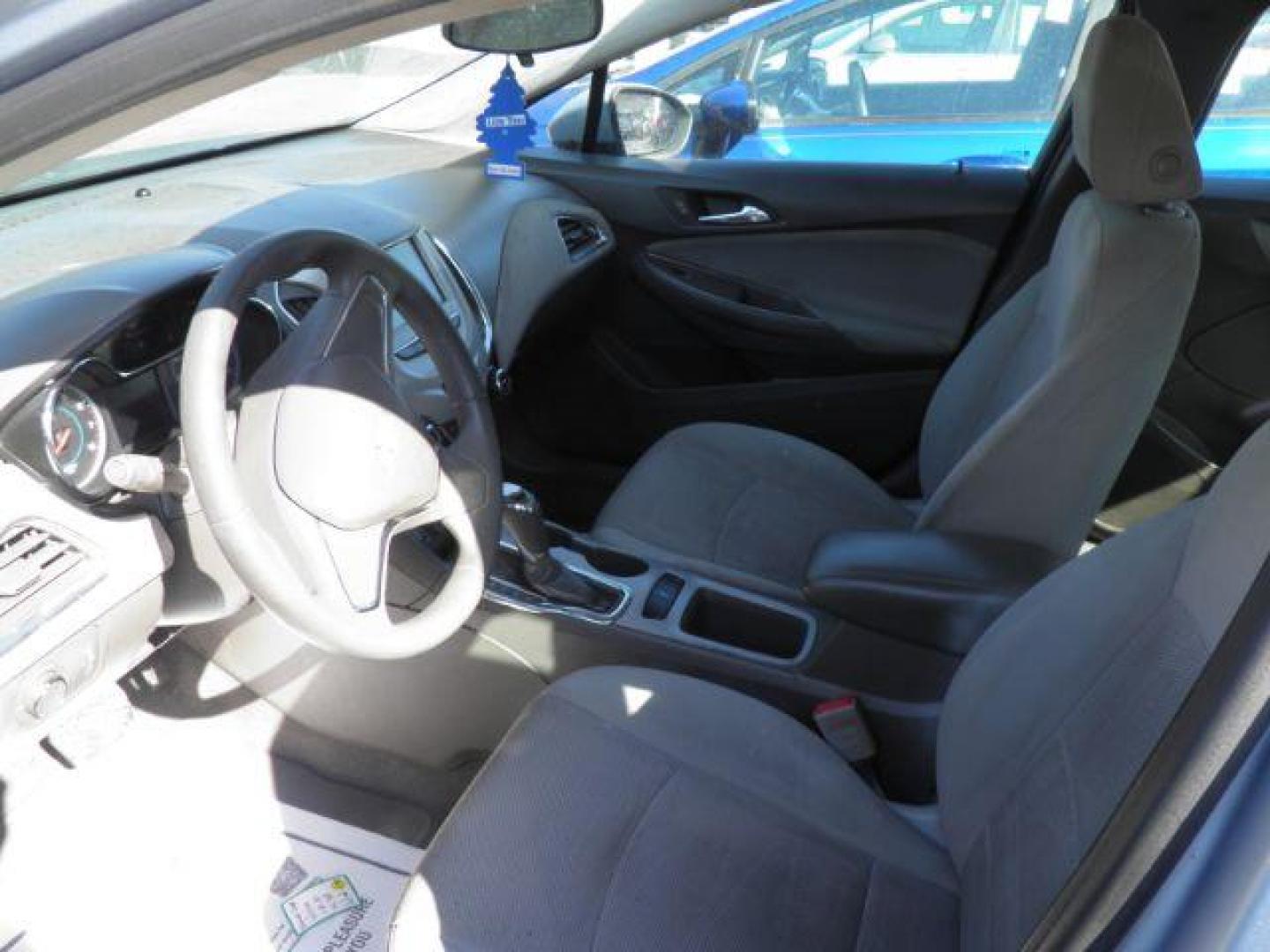 2018 Silver Chevrolet Cruze LS Auto (1G1BC5SM9J7) with an 1.4L I4 engine, AT transmission, located at 19521 New George's Creek Rd SW, Barton, MD, 21521, (301) 463-2404, 39.524323, -79.017906 - Photo#1