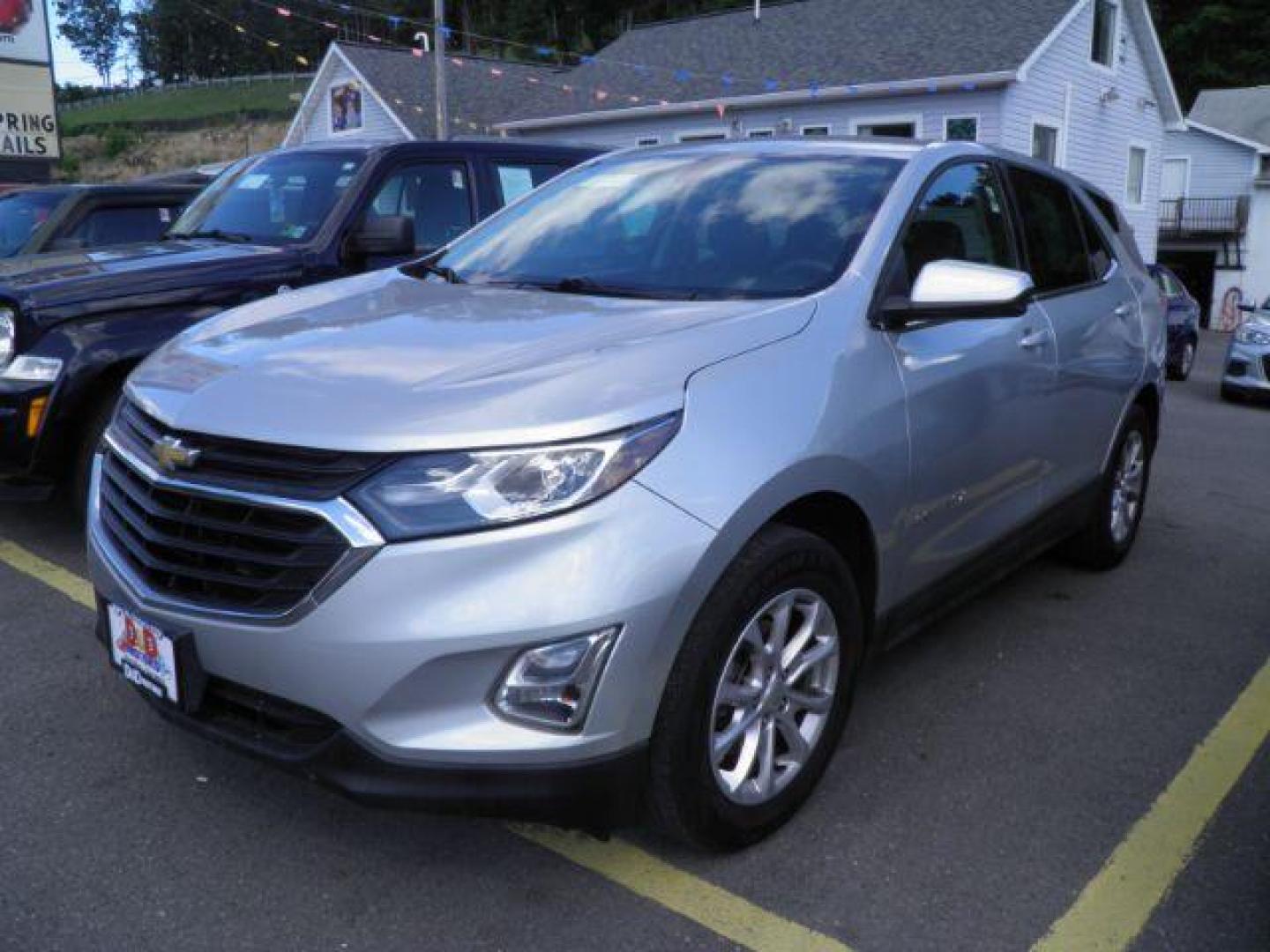 2018 Silver Chevrolet Equinox LT (3GNAXSEVXJS) with an 1.5L I4 engine, AT transmission, located at 15520 McMullen Hwy SW, Belair, MD, 21502, (301) 729-3700, 39.581375, -78.846451 - Photo#0